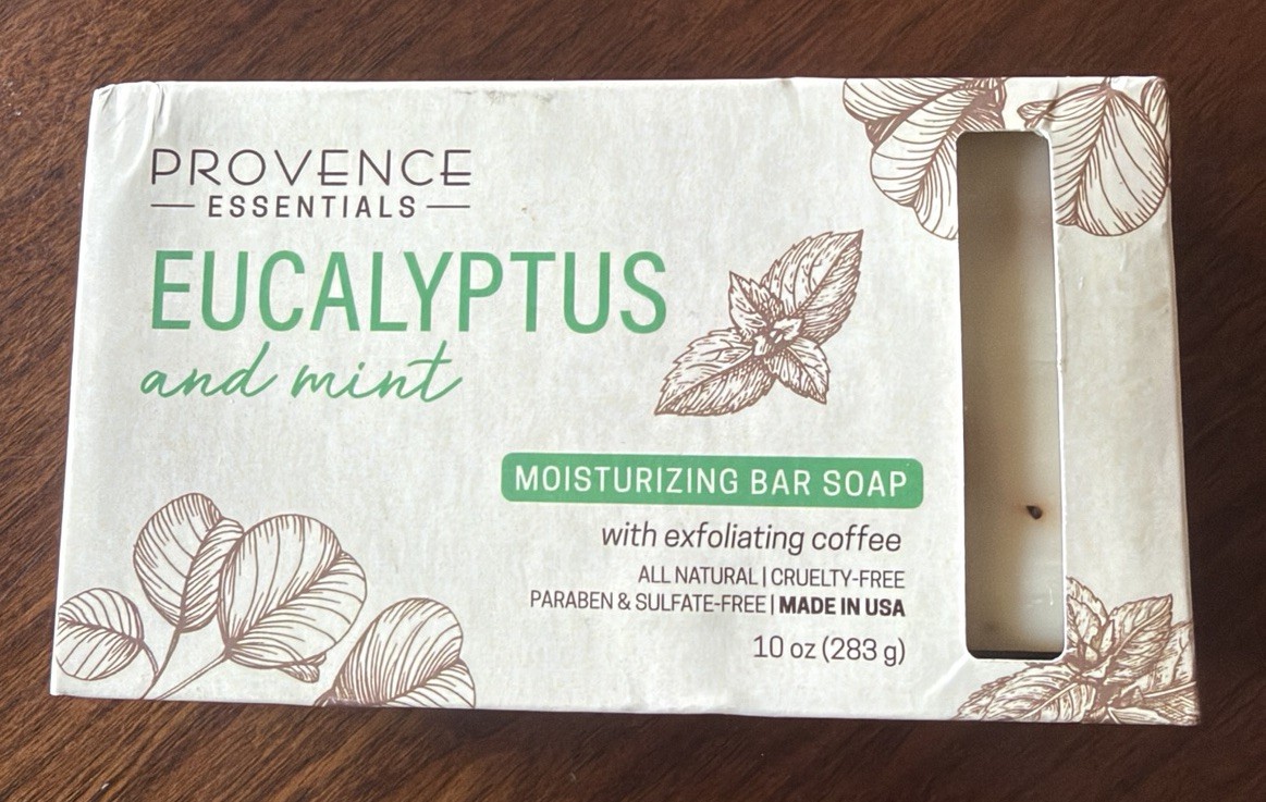 Province Essentials Eucalyptus and Mint Moisturizing Bar Soap (10 Oz)