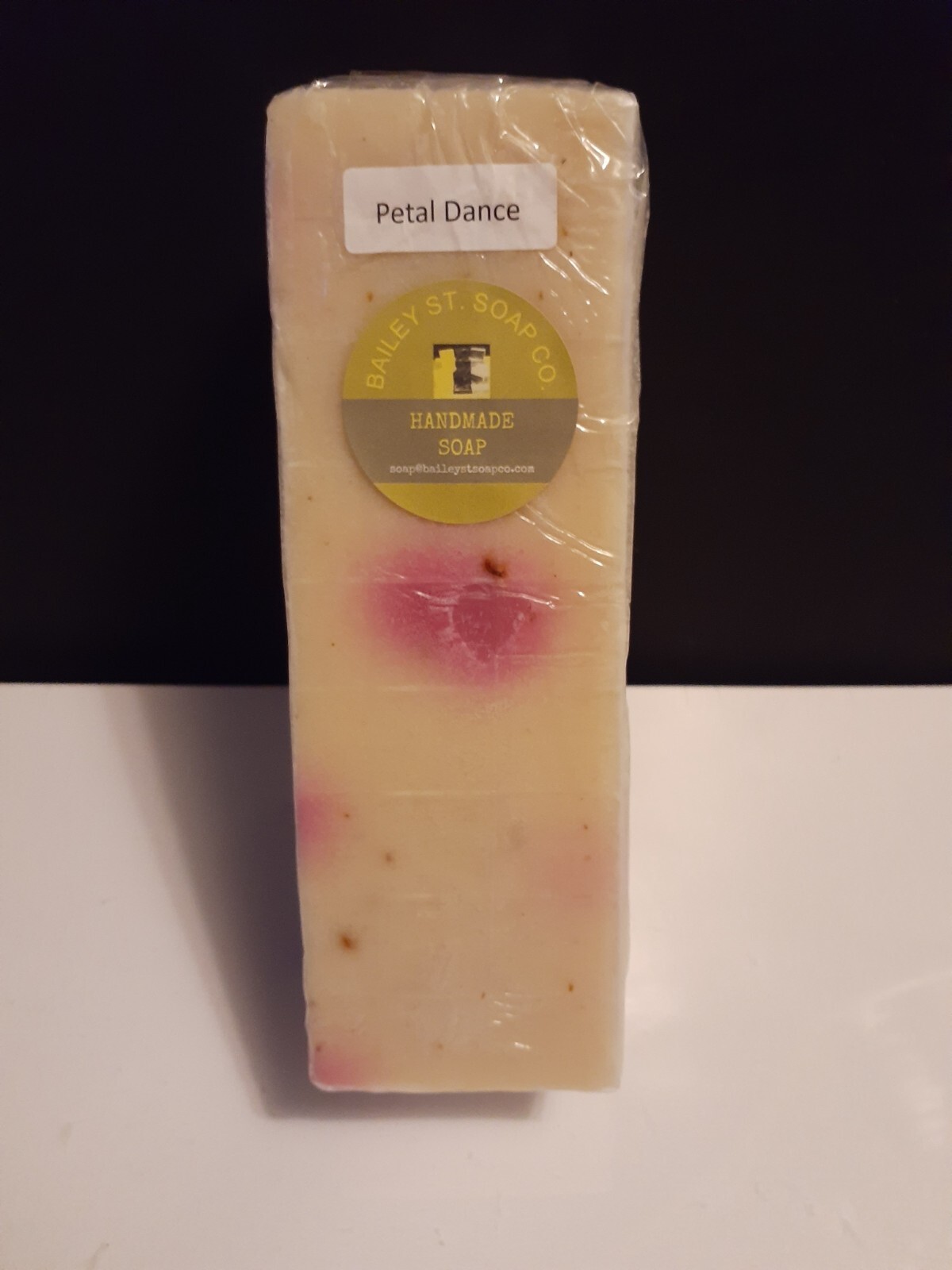 Petal Dance handmade soap loaf – precut 9 bars