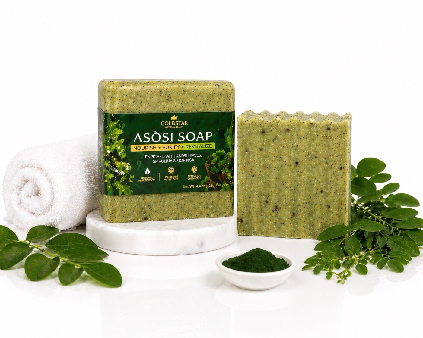 Assòssi Soap ( Cerasse, Better Melon Soap)