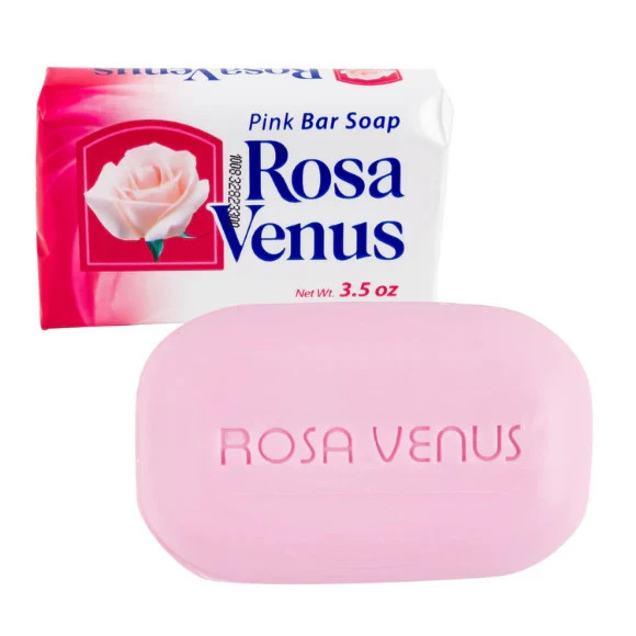 Rosa Venus Pink Bar Soap 3.5 oz – Pack of 6 FREE SHIPPING