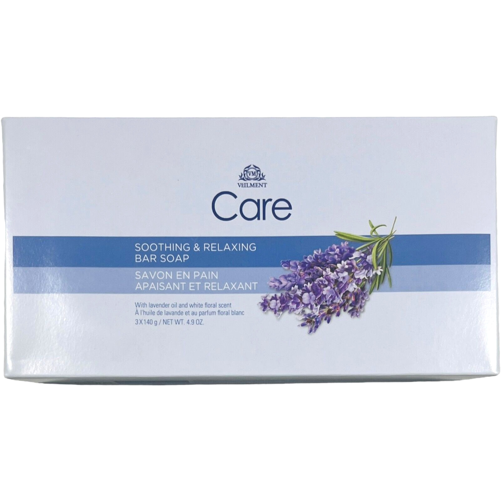 Avon Veilment Soothing & Relaxing Bar Soap with Lavender Oil 3 Bars – 3 x 140g