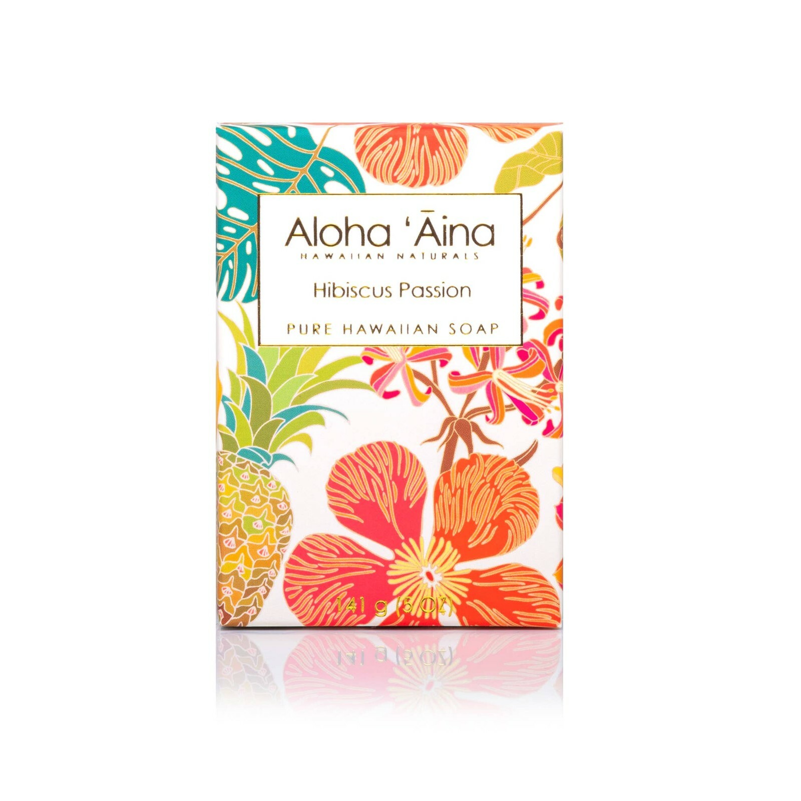 Maui Soap Co Aloha ‘Aina – Hibiscus Passion Pure Soap 5oz Bar