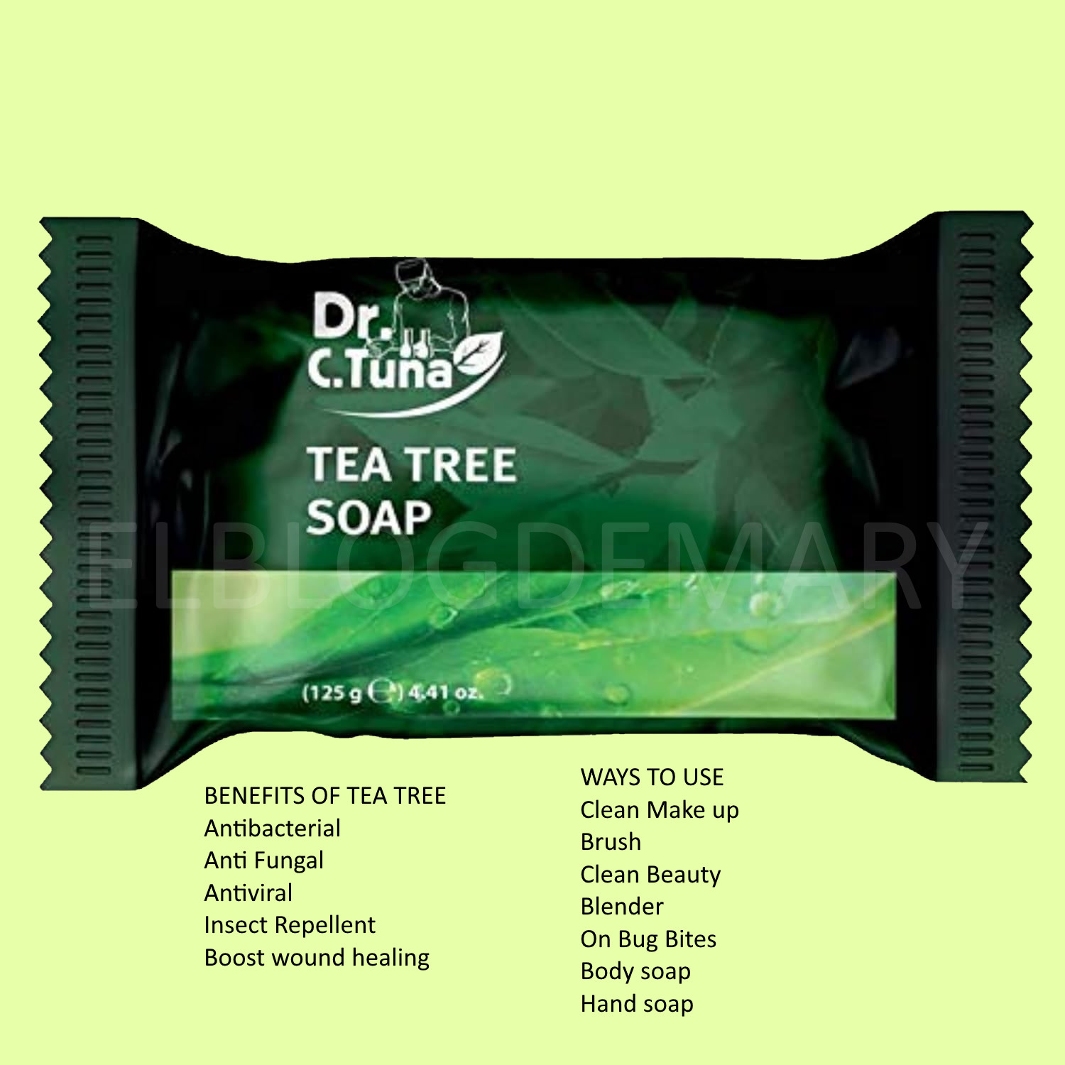 Tea Tree Soap 4.41 oz. Farmasi Dr. C. Tuna