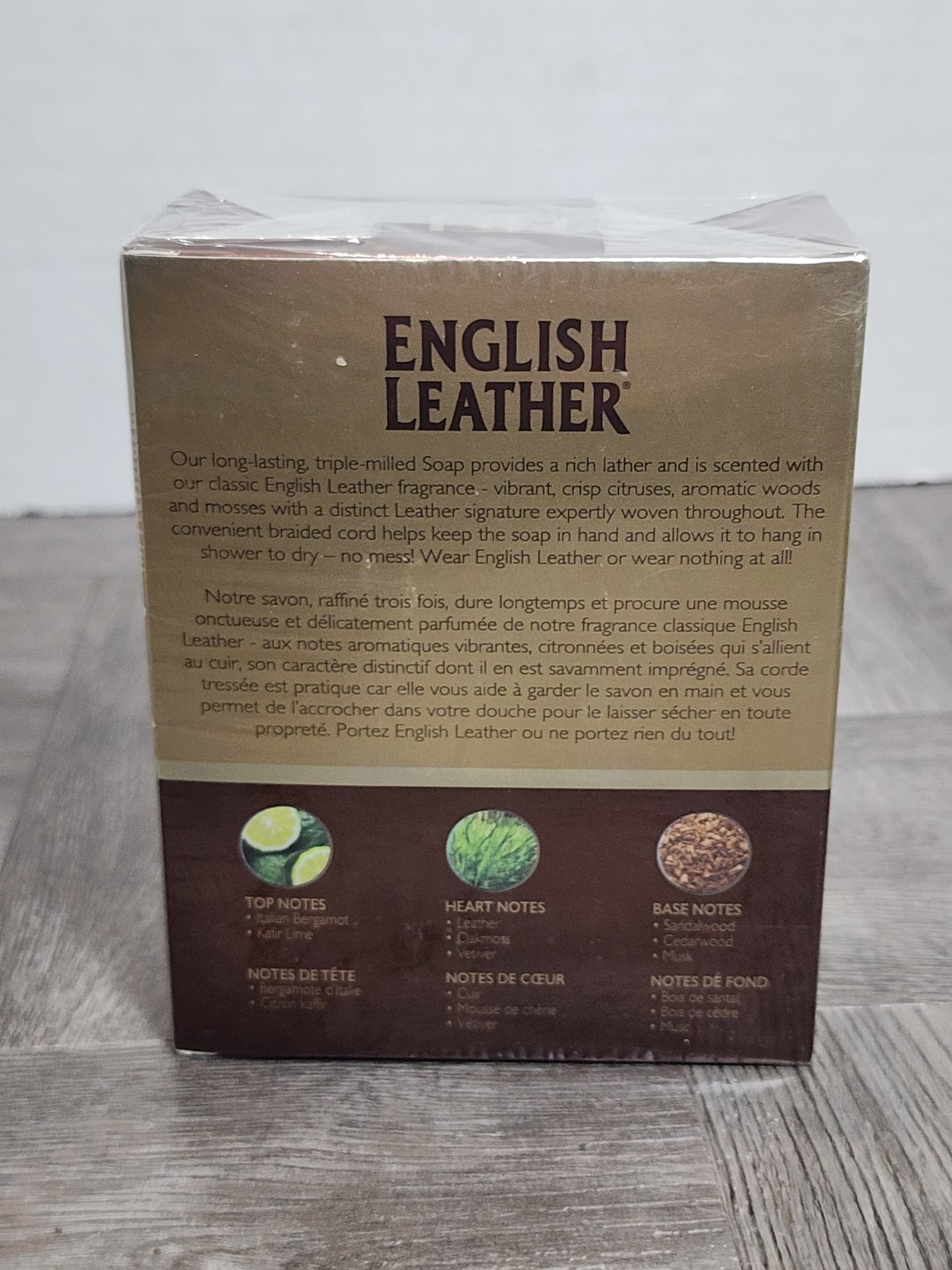Vintage English Leather 6 oz. Soap on a Rope – New in Sealed Box