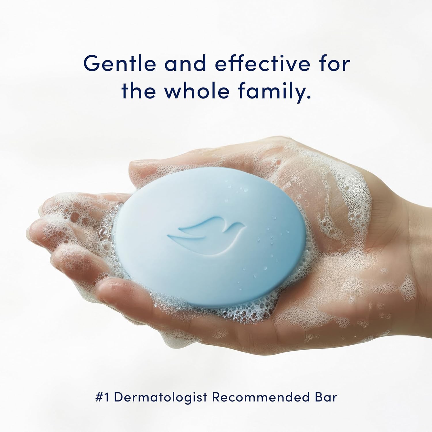 Dove Antibacterial Beauty Bar Soap 3.75 oz – 6 Count for Clean, Moisturized Skin