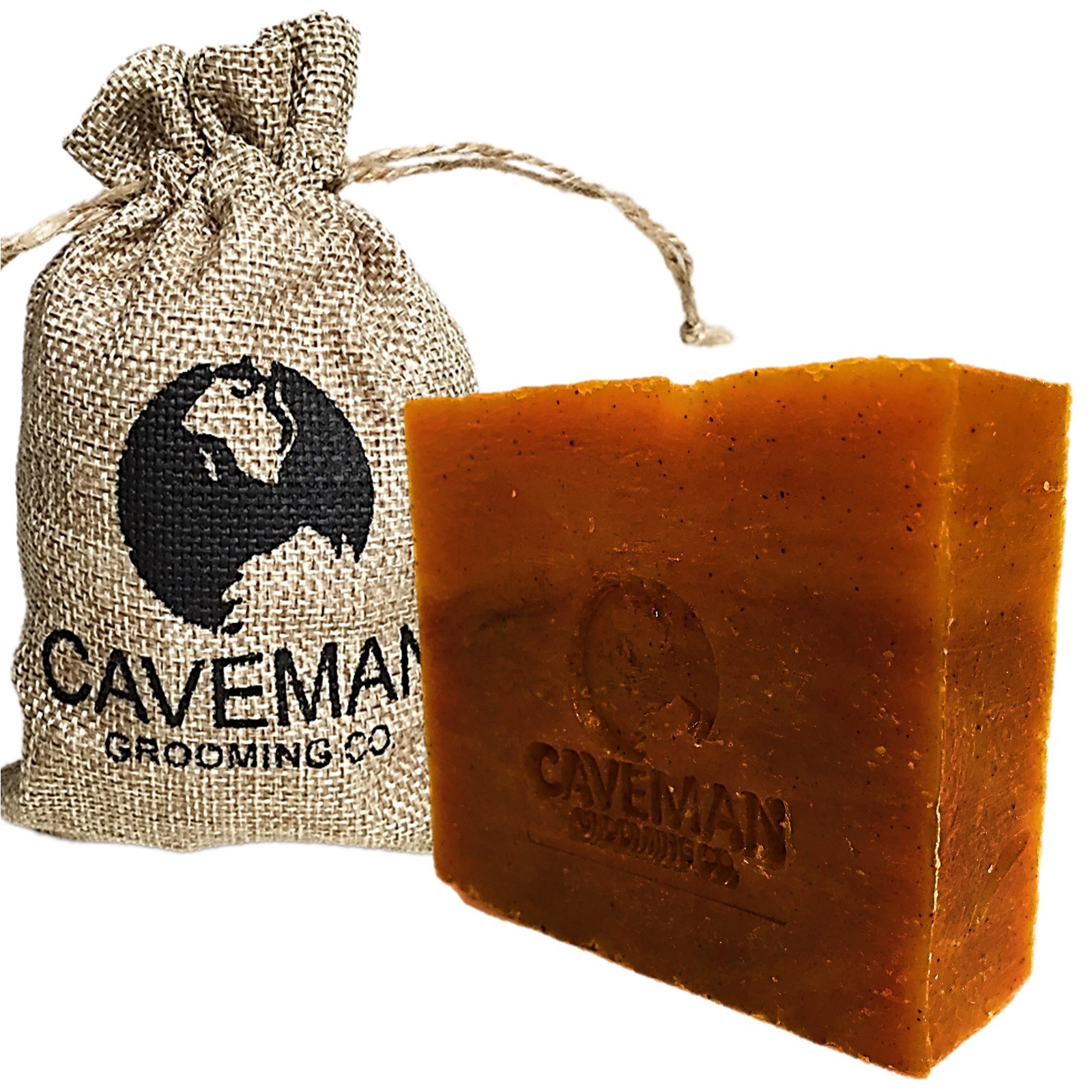 Original Handcrafted Beard and Body Soap by Caveman Virgin Tobacco