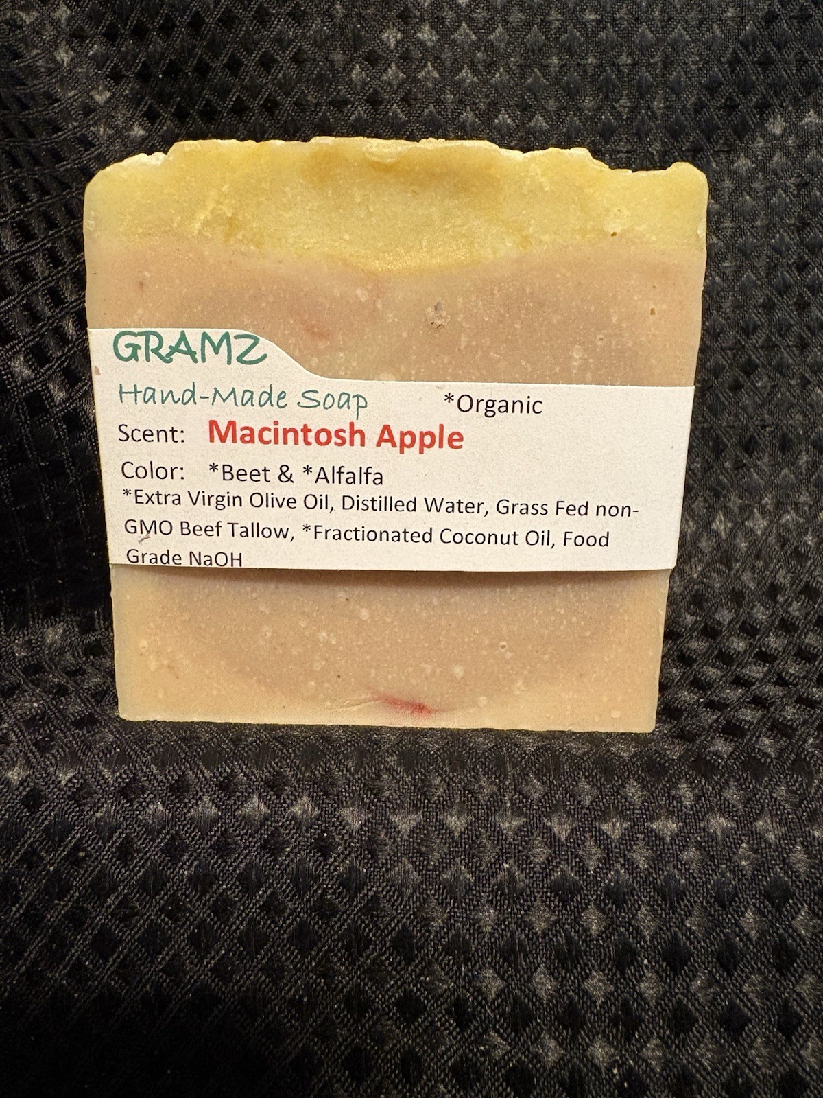 Grass Fed Beef Tallow Soap – Hand-Made Bar or Sample Size – Mostly Organic