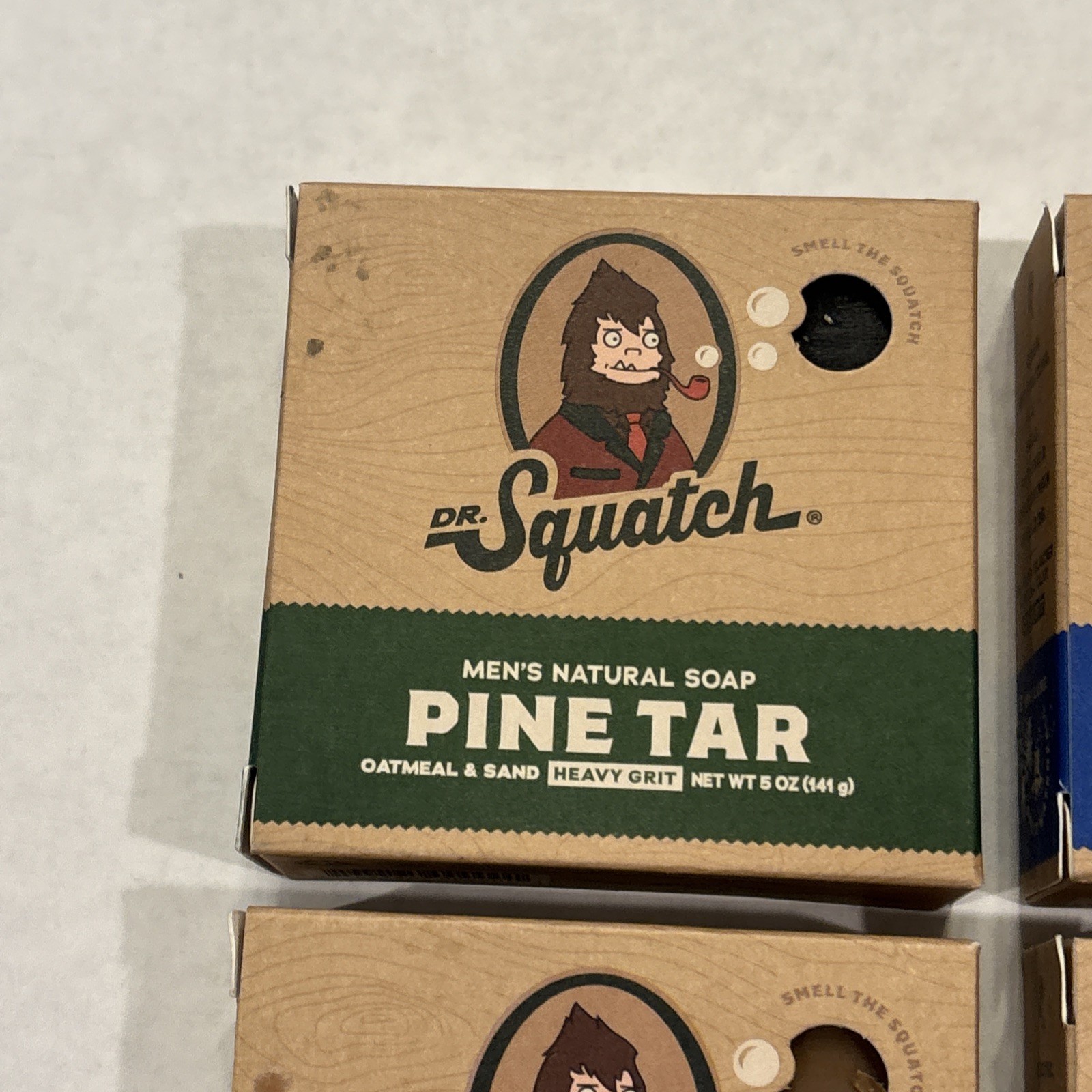 4 Dr. Squatch Fresh Falls, Wood Bourbon, Pine Tar, Coconut Castaway 5oz each