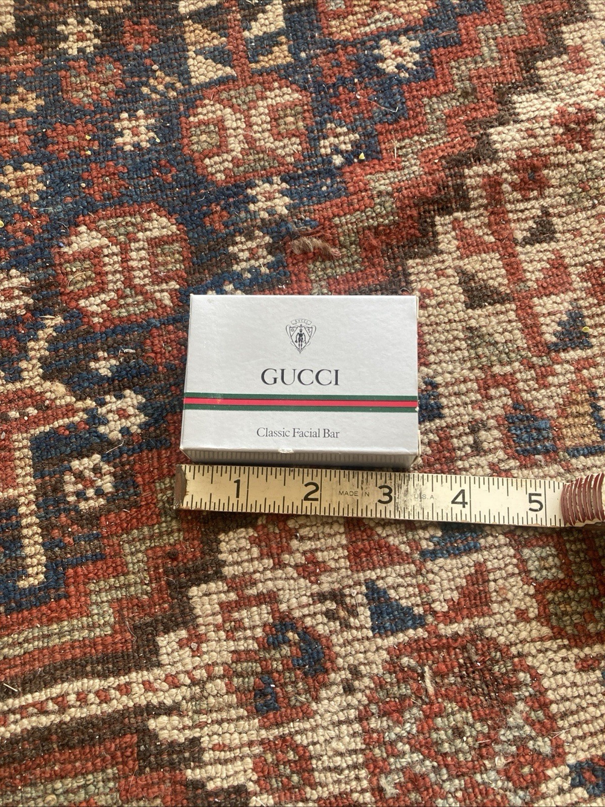 14 New Original Gucci Logo Classic Facial Soap 1.6 Ounce Bar Soap