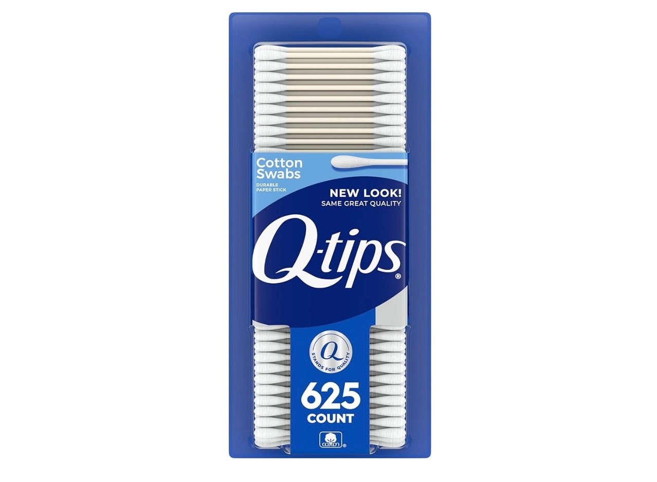 Q-tips Cotton Swabs For Hygiene and Beauty Care Original Cotton Swab Made With 1