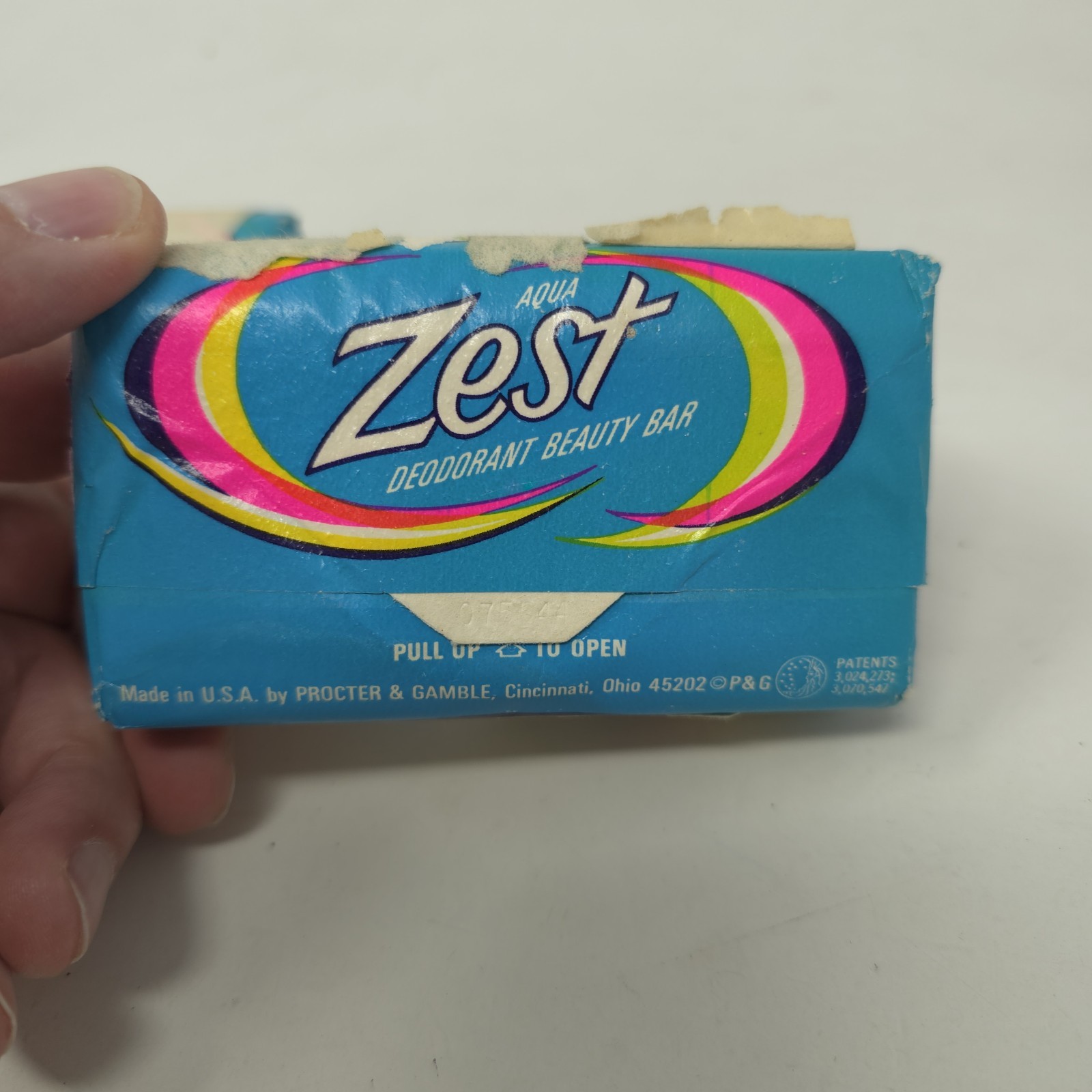 3 Vintage Zest Bar Soap Deodorant Beauty Bar 2x 5.75 oz & 1 3.75 oz