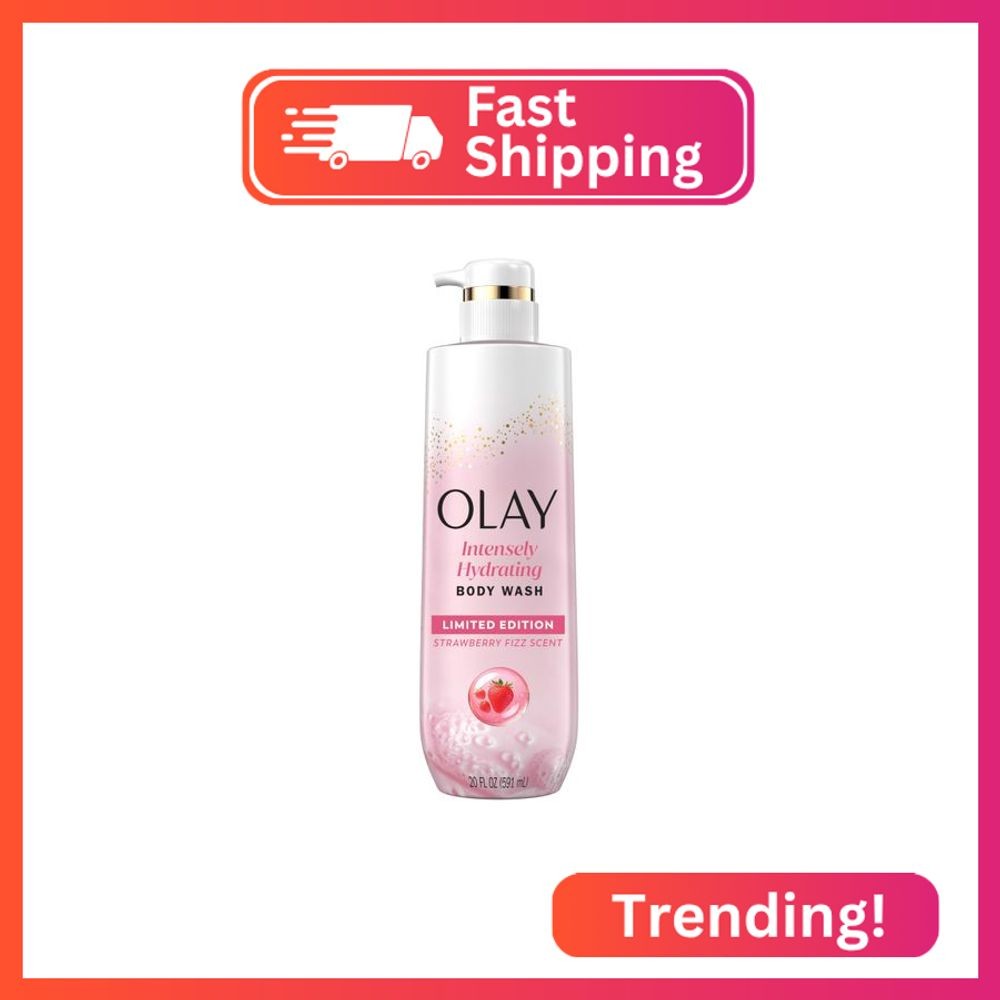 Olay Body Wash for Women, Intensely Hydrating, Pro-Hyaluronic Acid Serum Complex