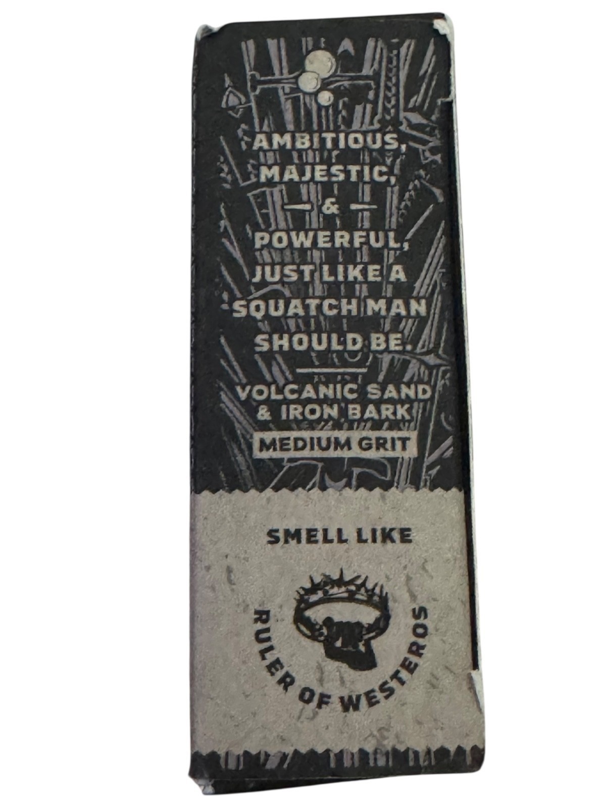 DR. SQUATCH Men’s All Natural Bar Soap -Thousand Sword Scrub -5oz (NEW-Lot of 2)