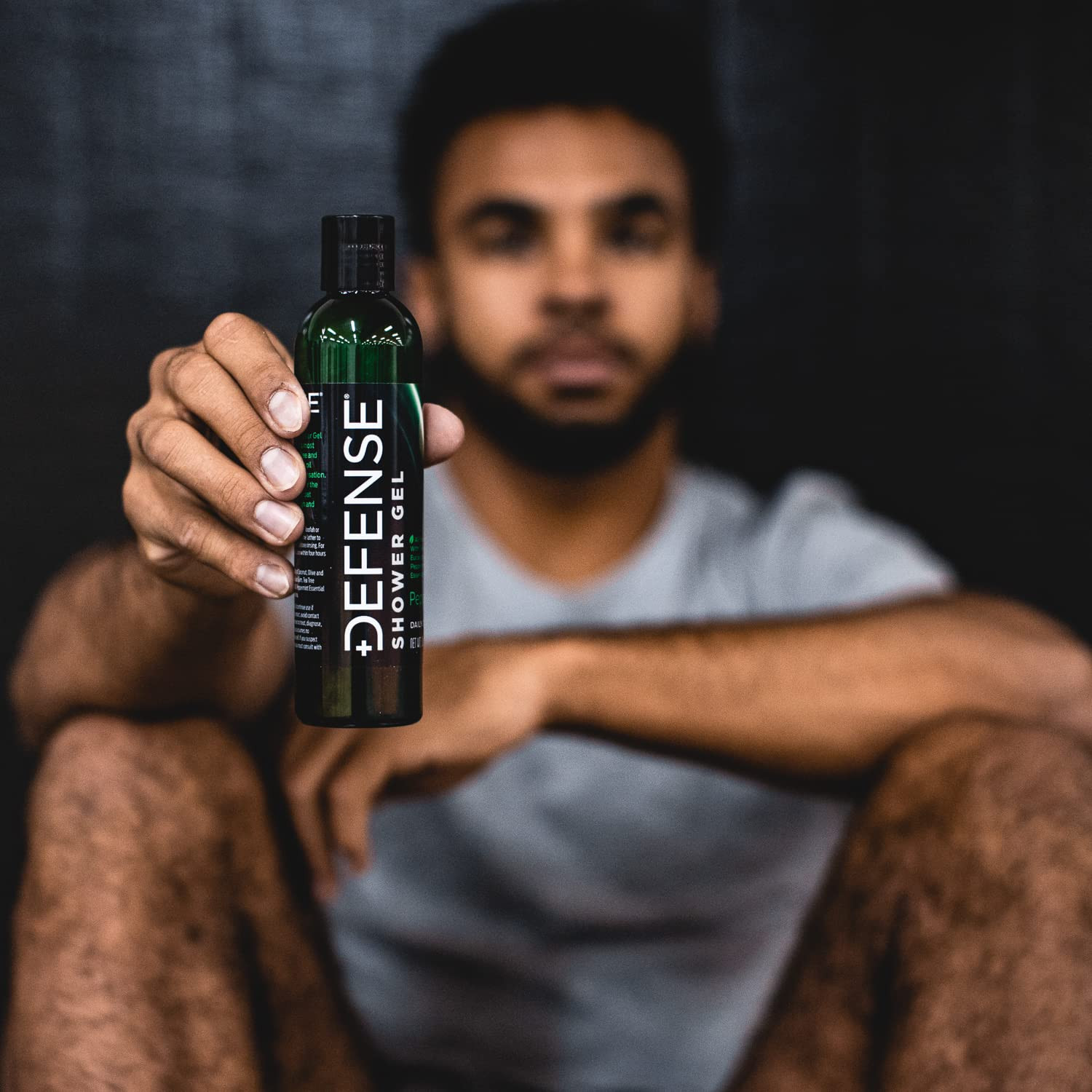 Peppermint Tea Tree Body Wash | All Natural Organic Shower Soap for Athletes | O