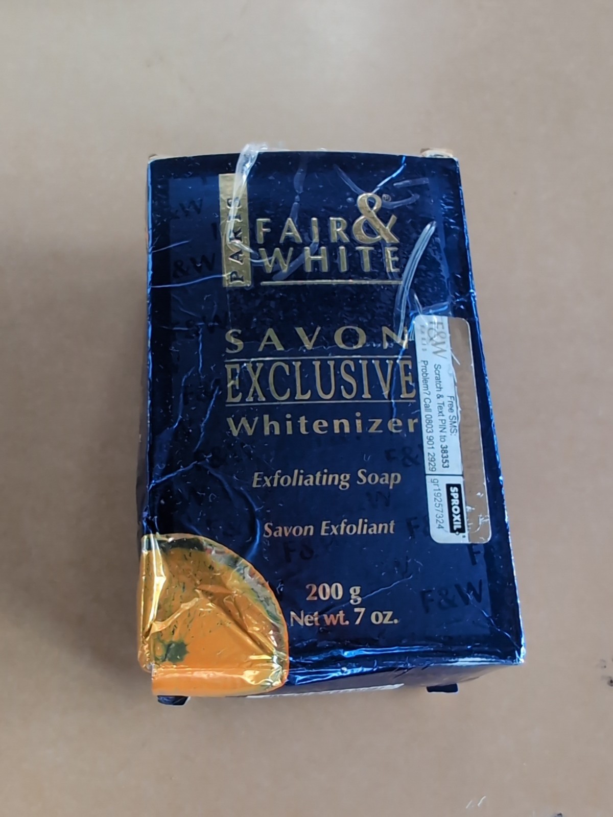 Paris Exclusive Soap NEW Crumbled Box