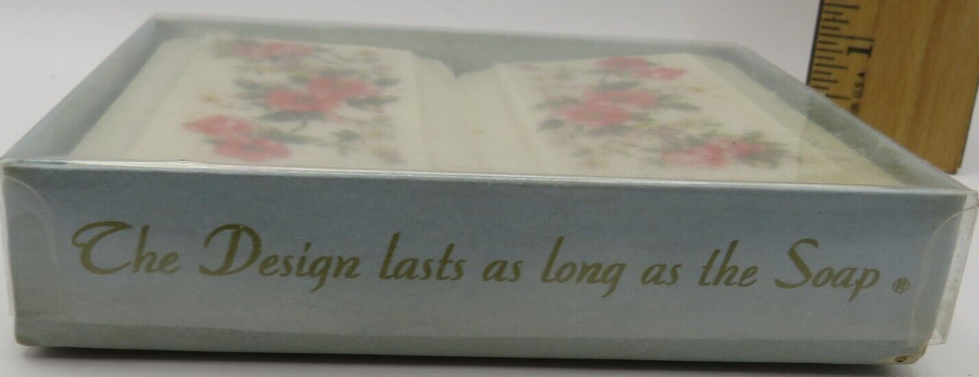 VTG Sealed Katherine Gray finest hard French soap 2-bar 5.5 oz Beach Sea Shells