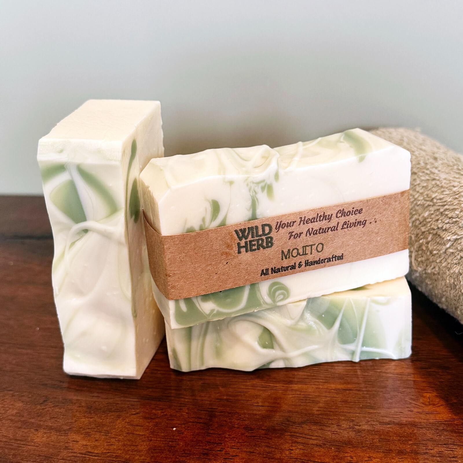 MOJITO NATURAL ORGANIC SOAP BAR | Enriched with Coconut Milk | Made in USA