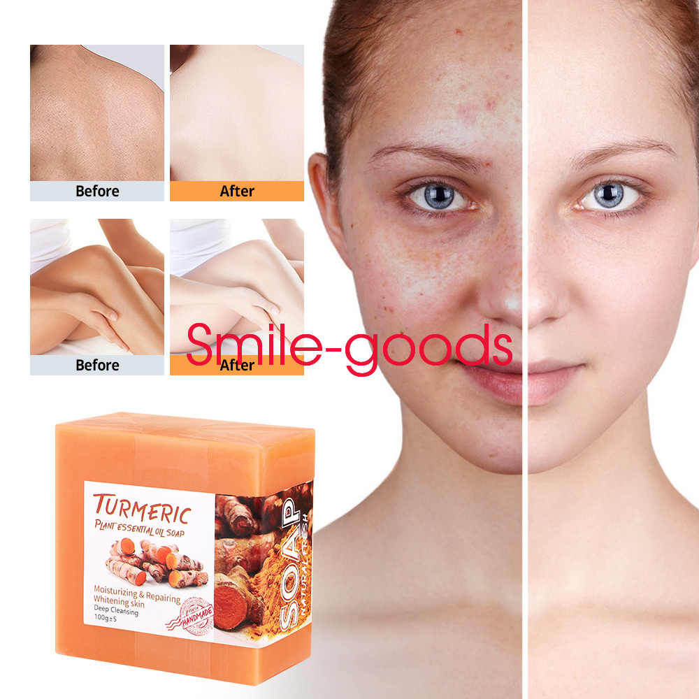 Tumeric Soap Turmeric Cream Whitening Ance blemish Corrector Dark Spots Brighter