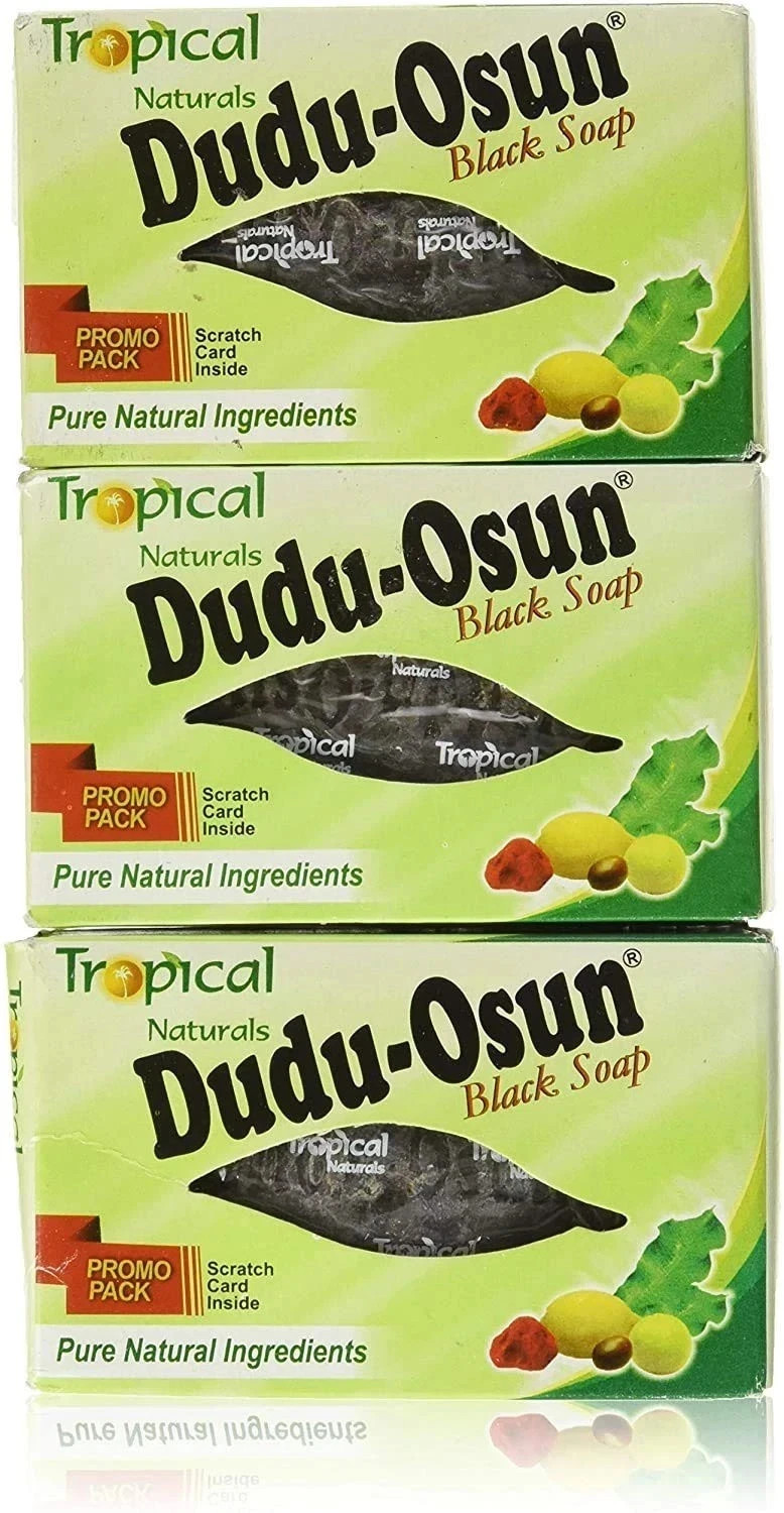 6 Pack of Dudu Osun Black Soap