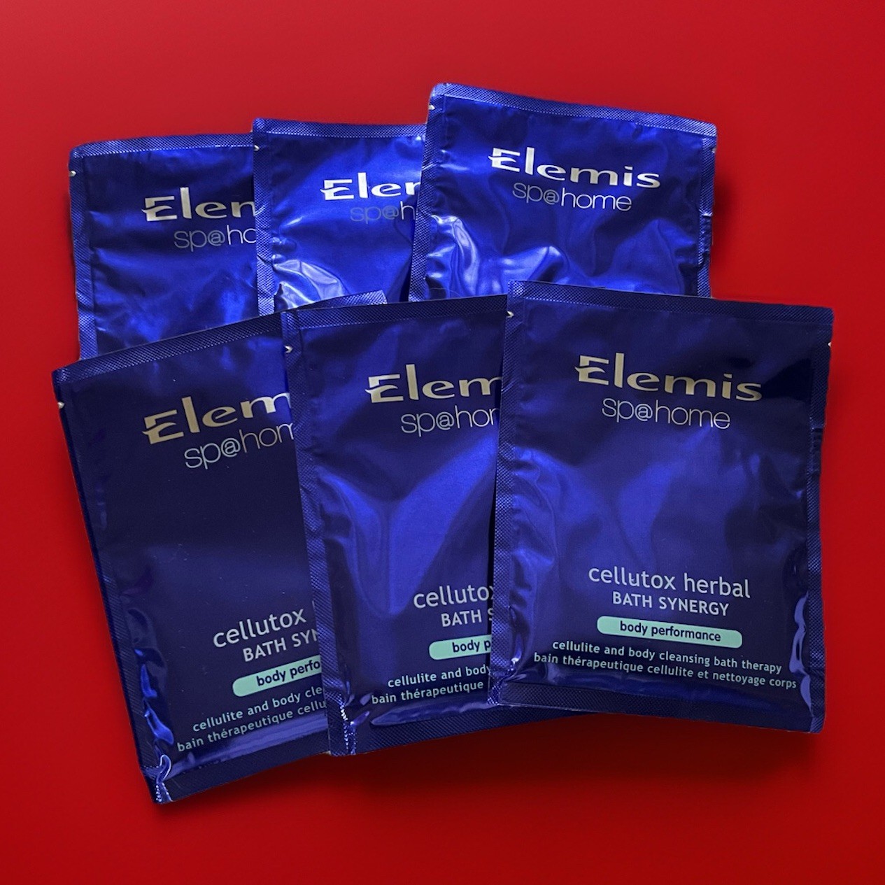 Elemis 1oz. Cellutox Herbal Bath Synergy Sachets – 6 Sachets