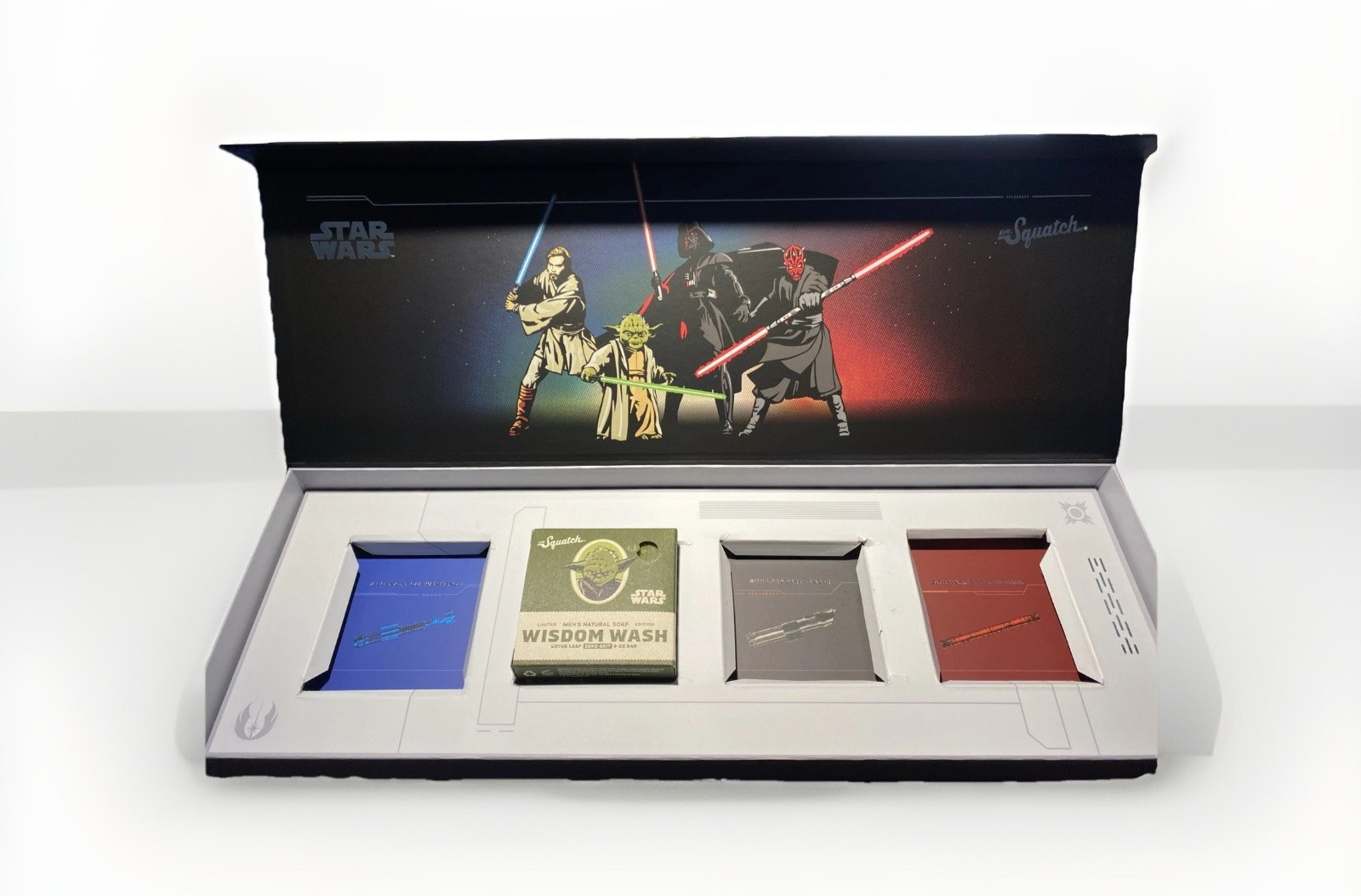 Dr. Squatch STAR WARS Soap in Collectors Box ONE 5 Oz Yoda Soap Ltd Ed. Disney