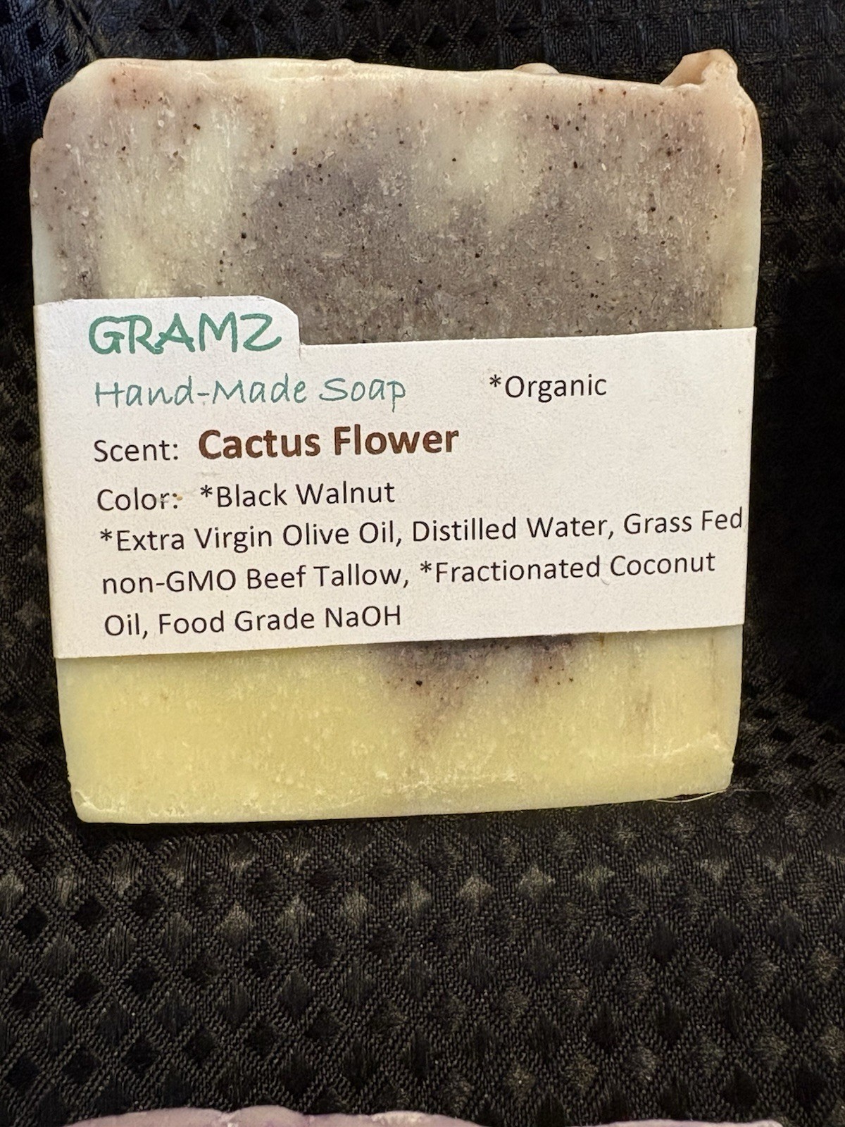 Grass Fed Beef Tallow Soap – Hand-Made Bar or Sample Size – Mostly Organic