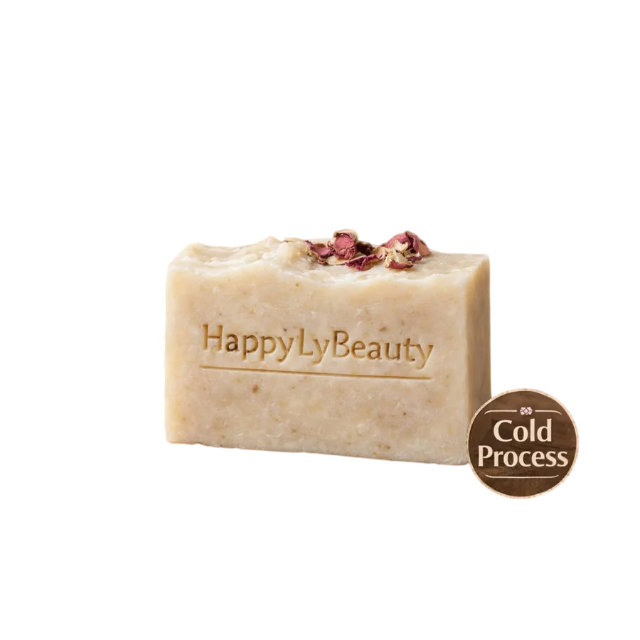 Rose Geranium Soap Bar All Natural Handmade 100% Vegan Cold Process Malaysian