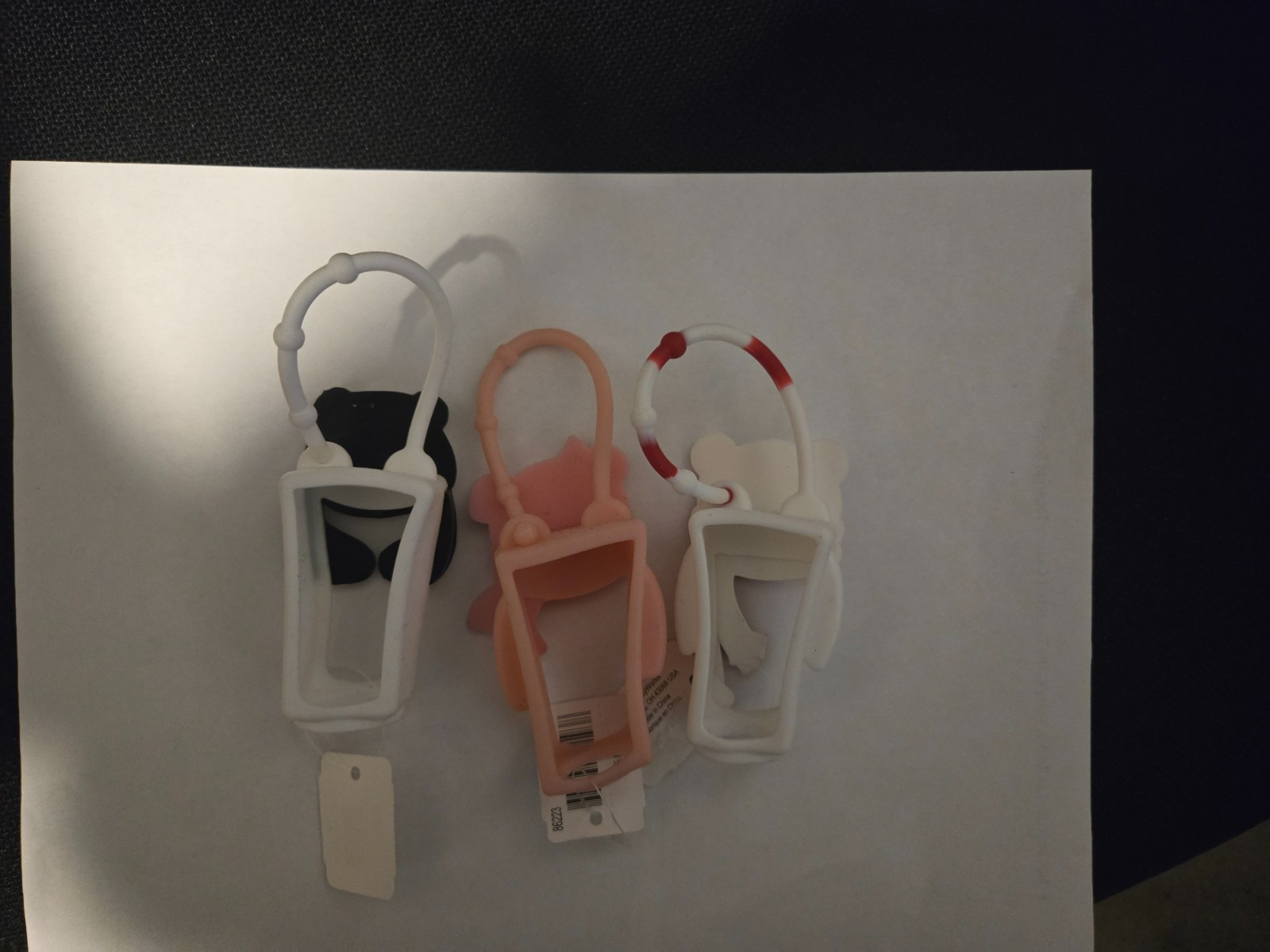 BATH AND BODY WORKS BEAR POCKETBAC HOLDER X3 SQUARE DISCONTINUED