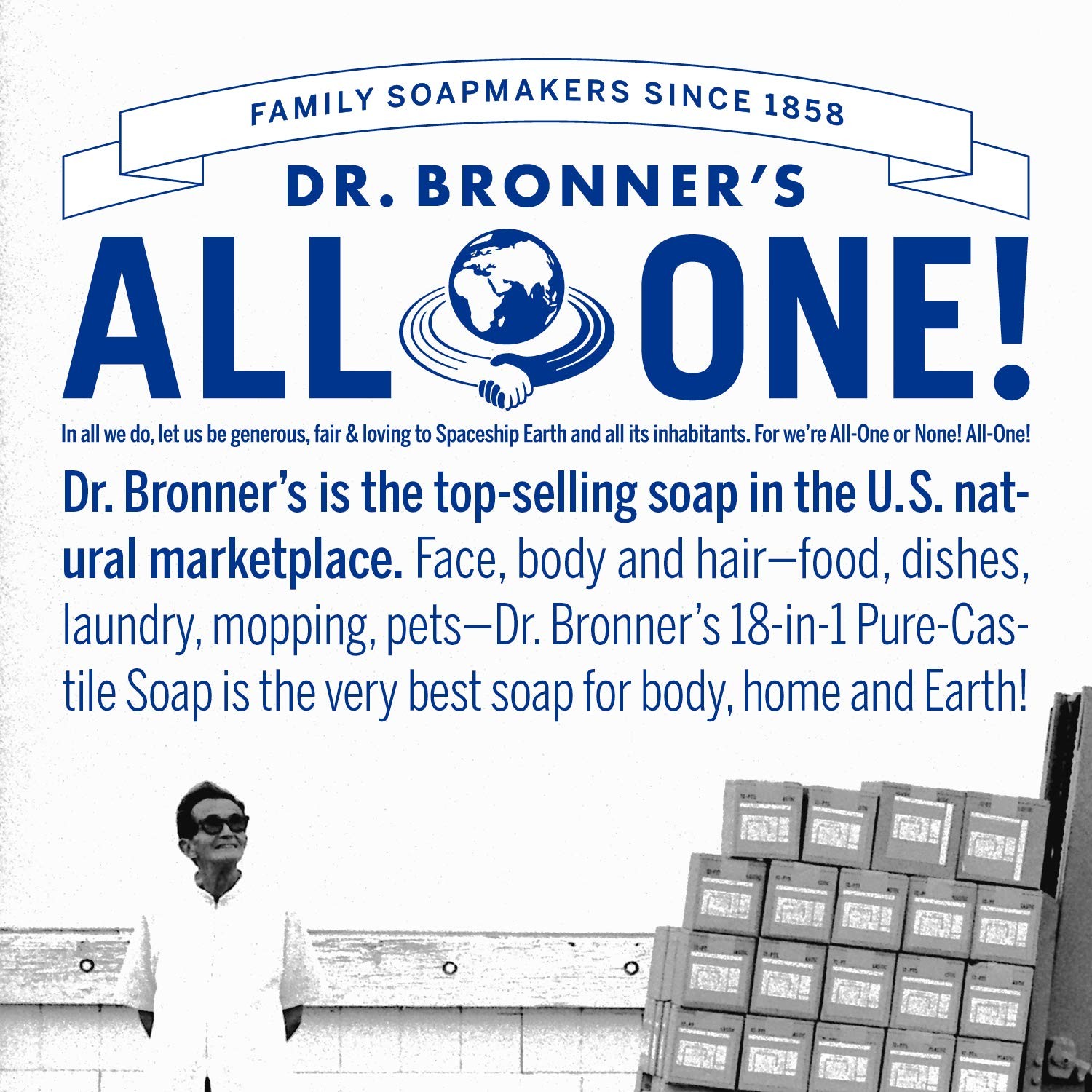 Dr Bronner’s Pure Castile Soap Pack Of 2 16 Fl Oz Organic All Purpose Cleaner