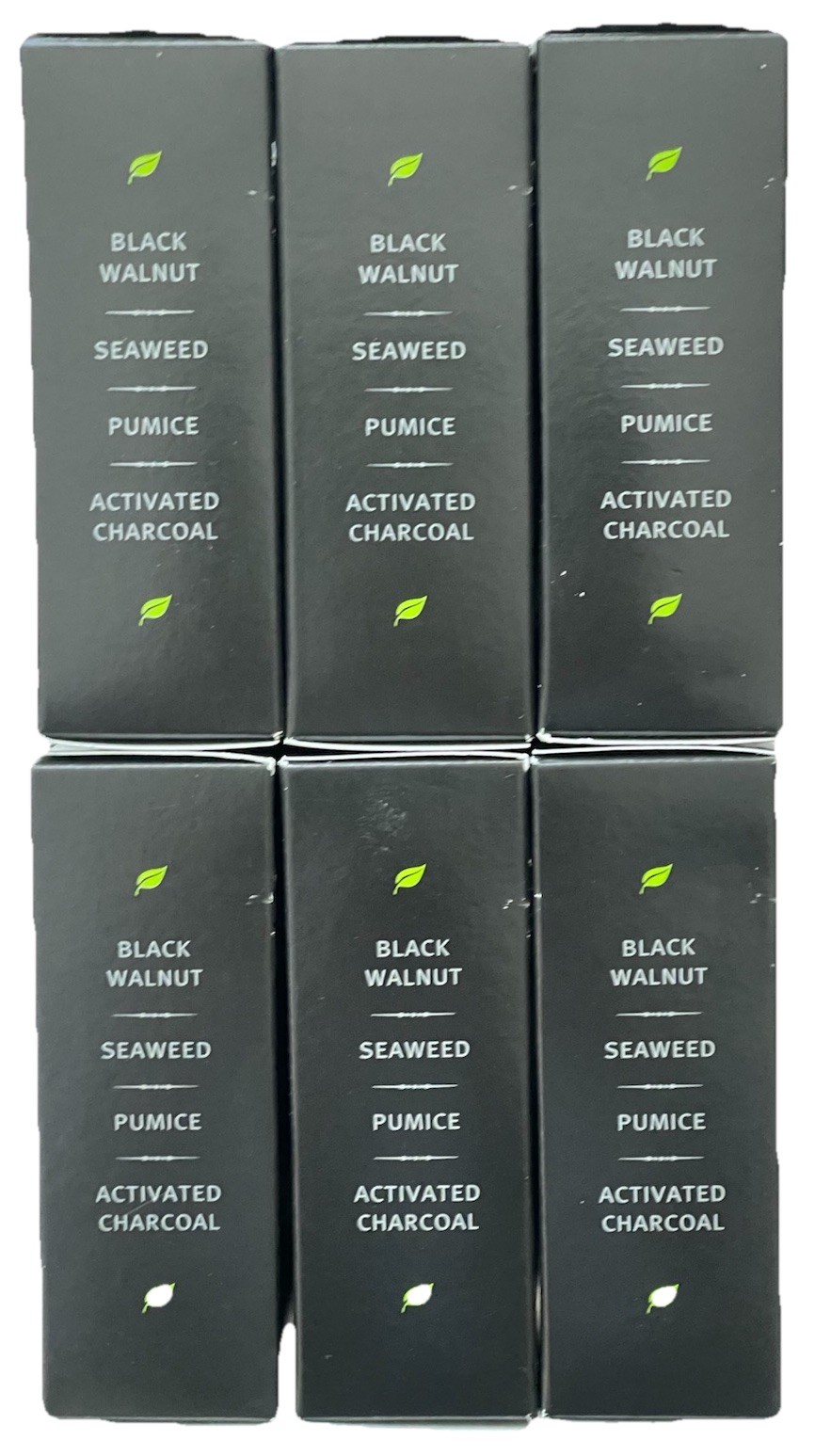 Herban Cowboy Dusk Milled Soap 6 Bars Seaweed Pumice Charcoal Vegan 5oz USA MADE