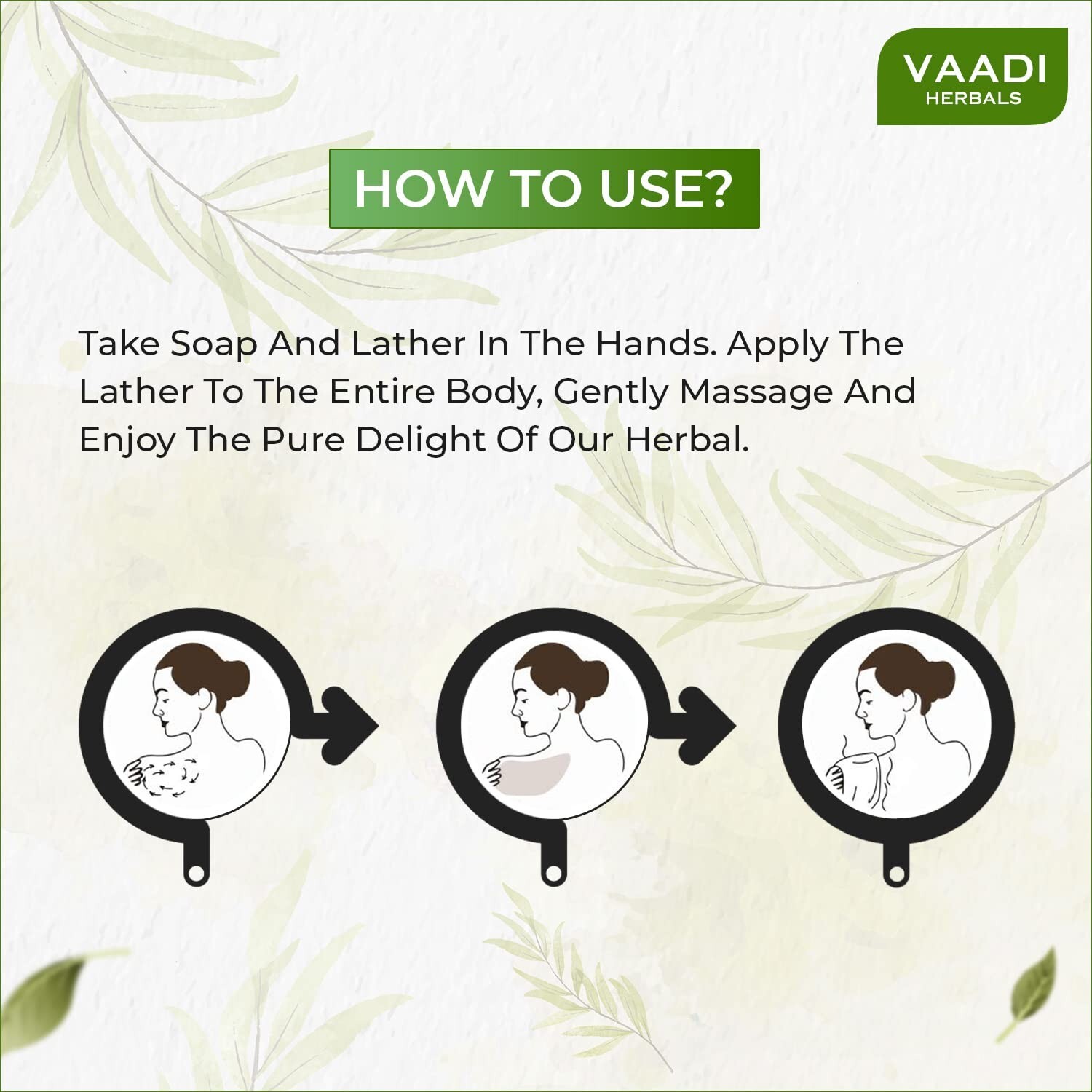 Vaadi Herbals Activated Charcoal Soap Oil-Free & Glowing Skin (6 x 75gm Each)