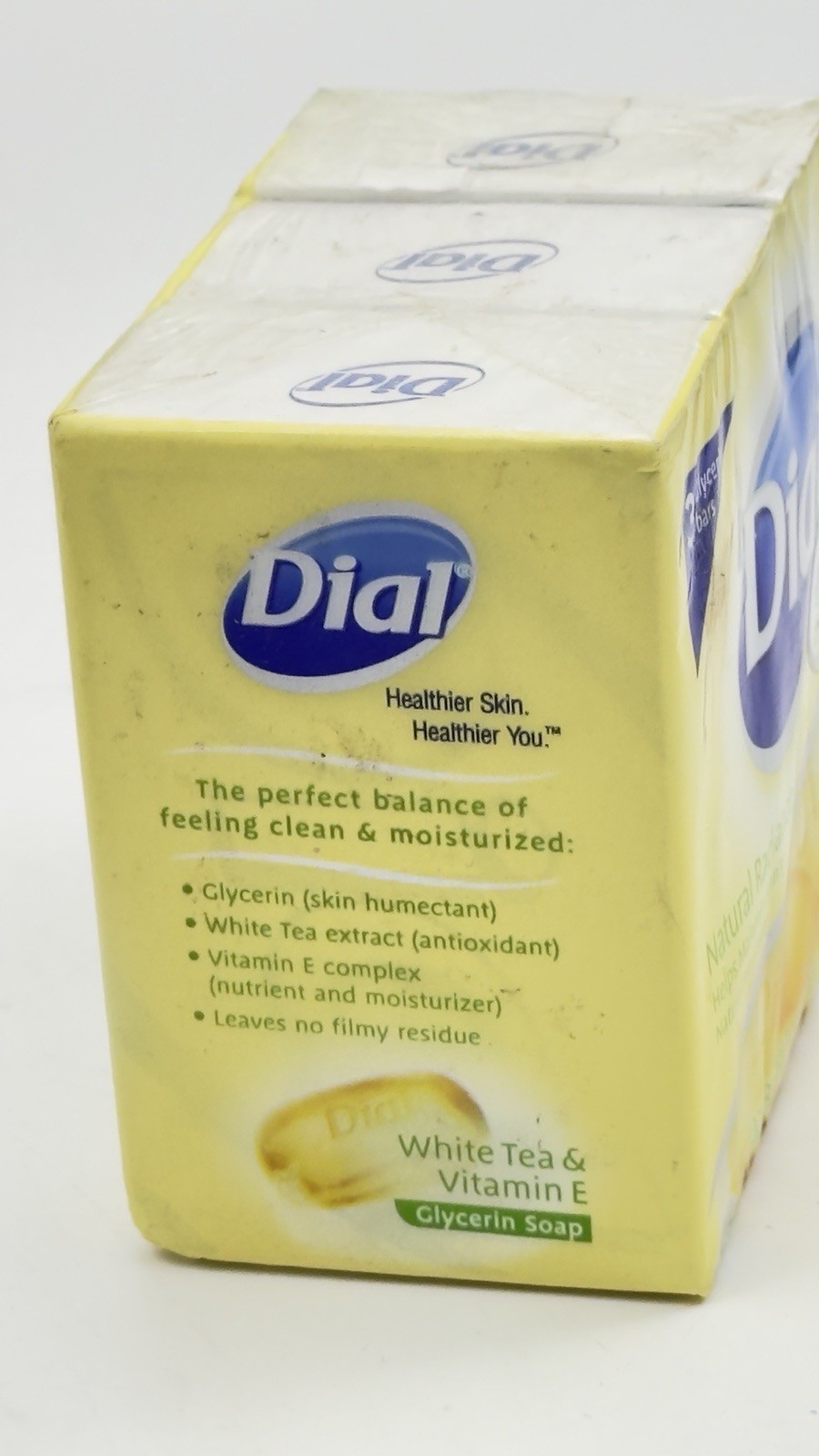 Dial Natural Radiance White Tea Vitamin E Glycerin Bar Soap 4 Ounce 3 Count 2009
