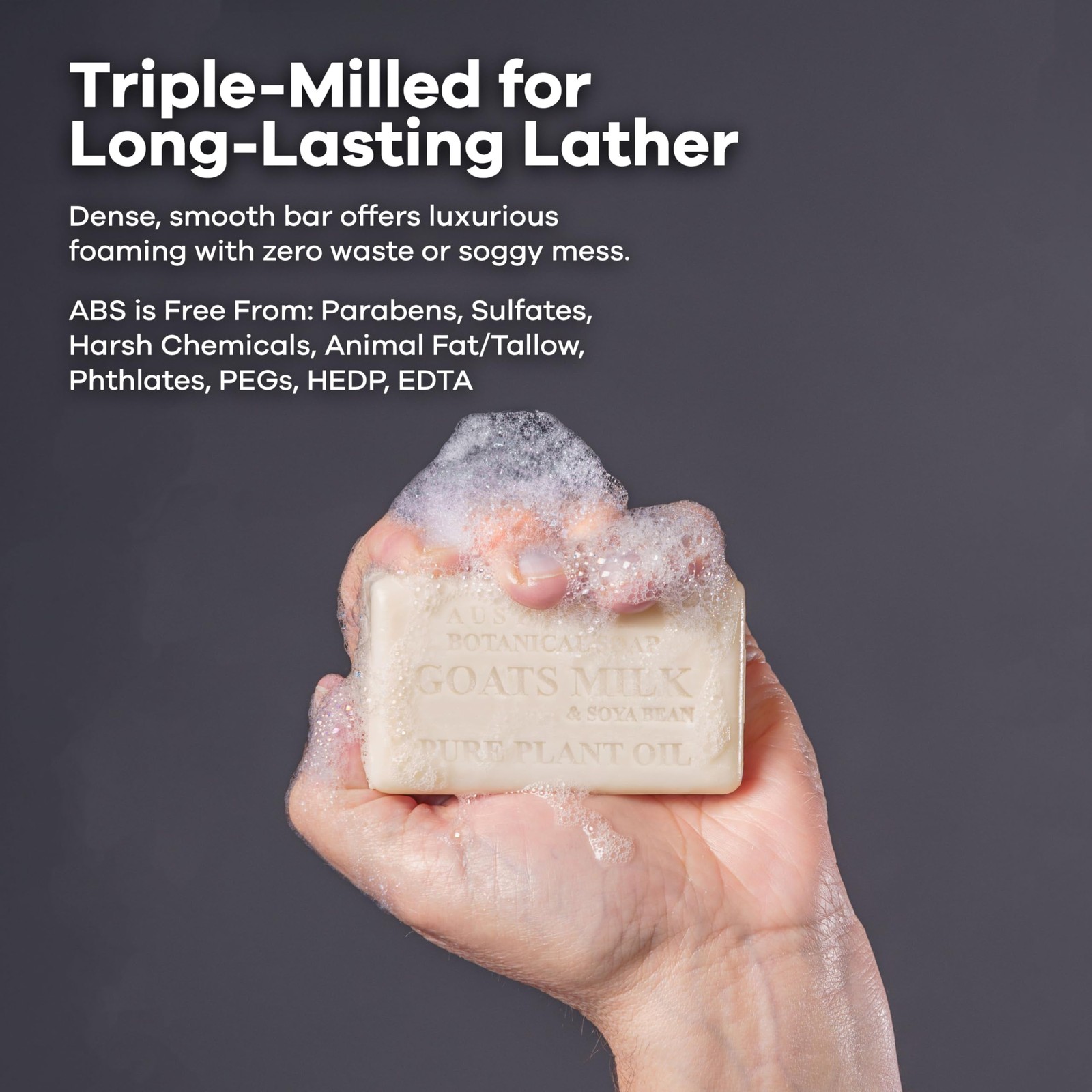 Australian Botanical Goats Milk Soap with Soya Bean Oil, Net Wt. 3.4 lb, 6.8 …