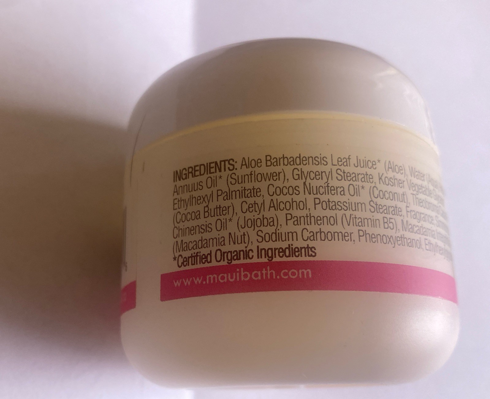 Maui Tropical Body Butter PLUMERIA Aloe Macadamia Nut Coconut New Hawaii Gift