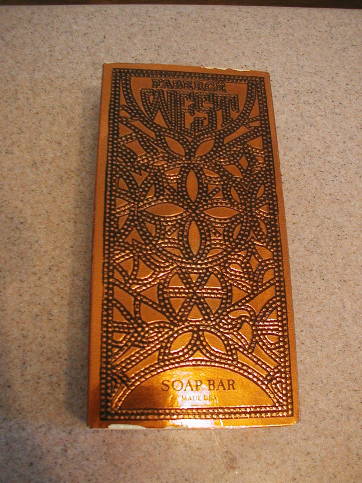 Rare Vintage FABERGE WEST Cologne for Men Bath Body Soap Bars 3 x 4.5 = 13.5 oz