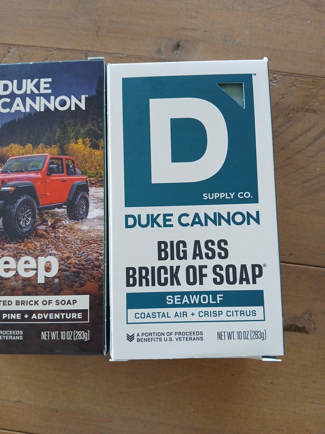 Duke Cannon Jeep® Brand American Legend Brick of Soap 10oz And Big ASS BAR