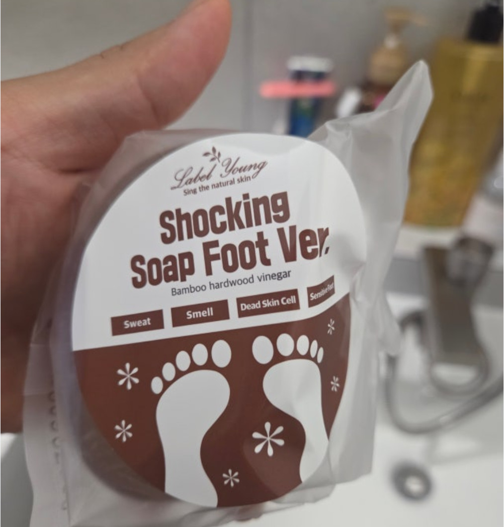 LABEL YOUNG Shocking Soap Foot Version 100g x 3EA