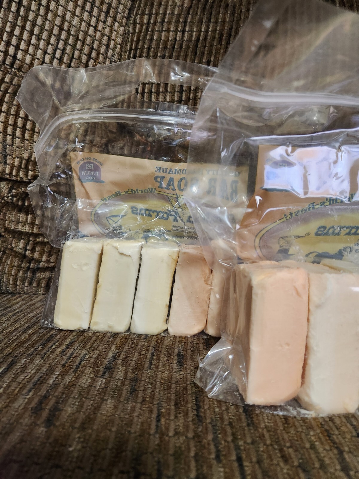 Amish Farms Bar Soap 15 Huge Bars 5oz Each Selling 3 Packs 5 Bars In Each Pack