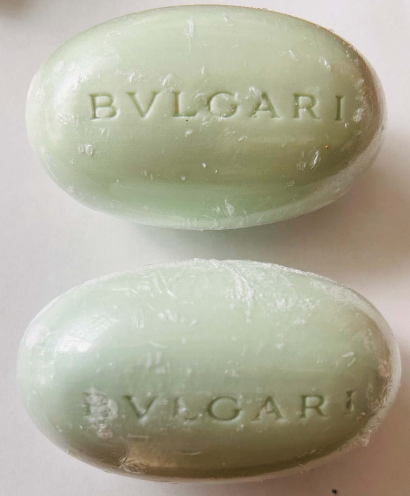 LOT OF 2PCS Bvlgari Perfumed Scented Bath Soap 2.6oz x 2 = 5.2oz New Sealed