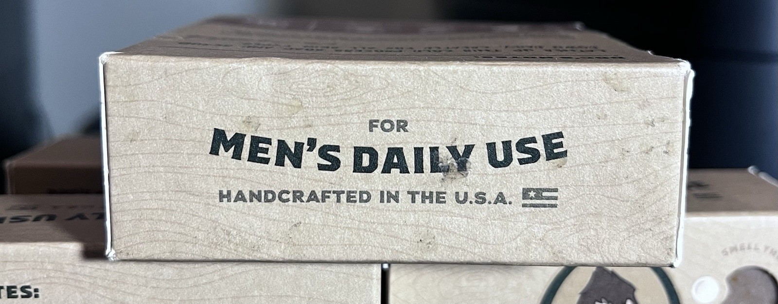Dr. Squatch All Natural Bar Soap for Men, Wood Barrel Bourbon 5 Ounce Pack of 4