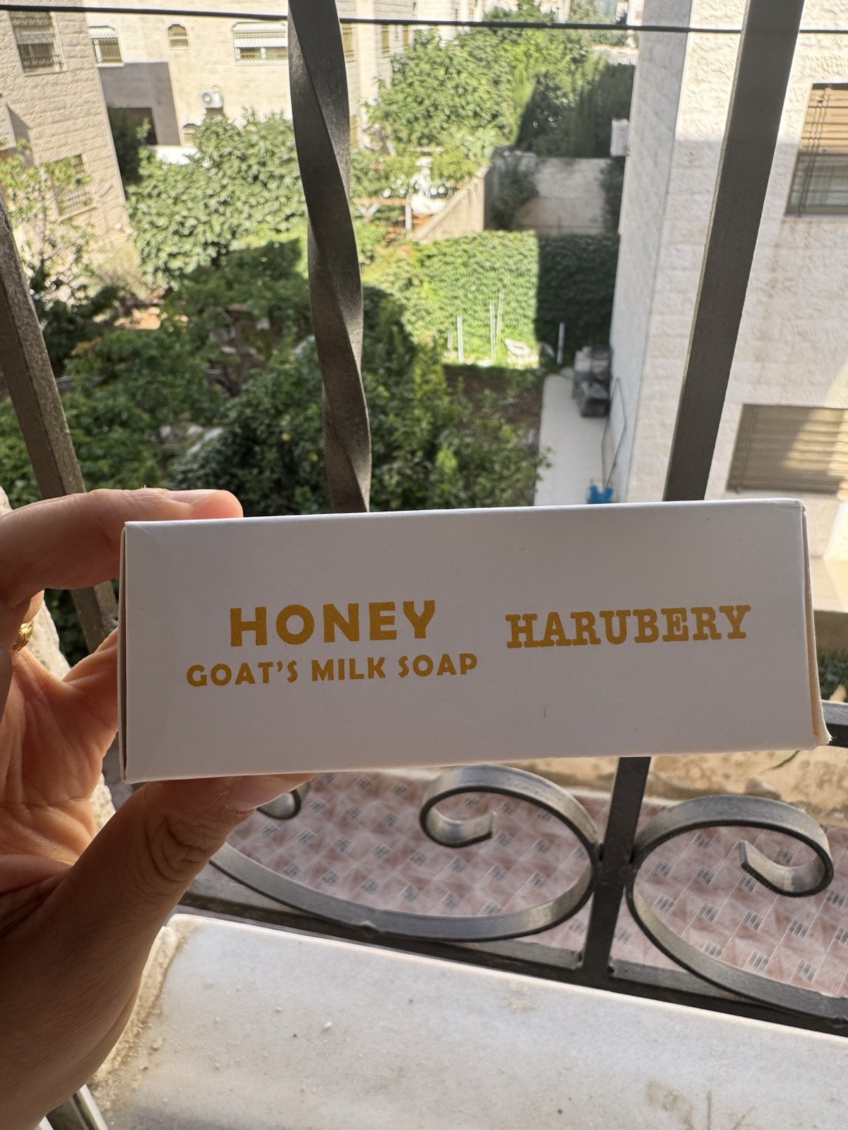 goats milk ،honey & natural plants oil soap (handmade )