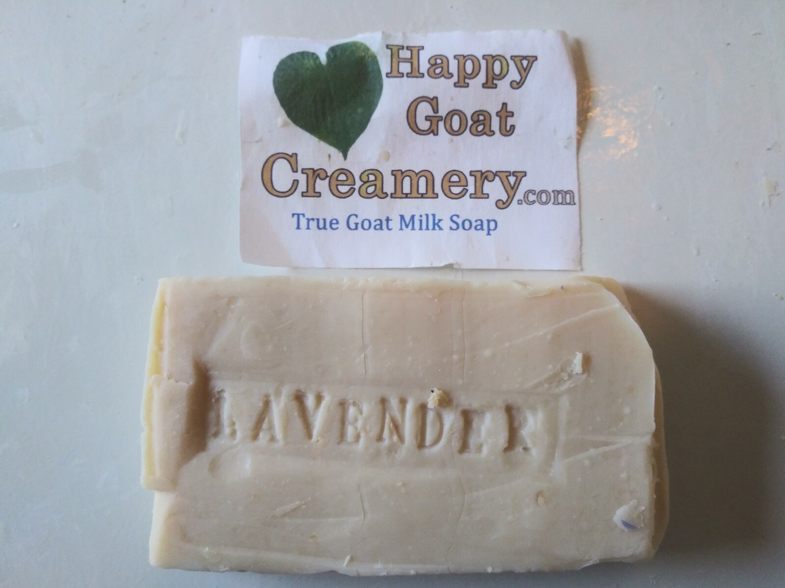 3 BARS GOAT MILK SOAP LAVENDER CINNAMON EUCALYPTUS HAPPY GOAT CREAMERY CHEAP LOT