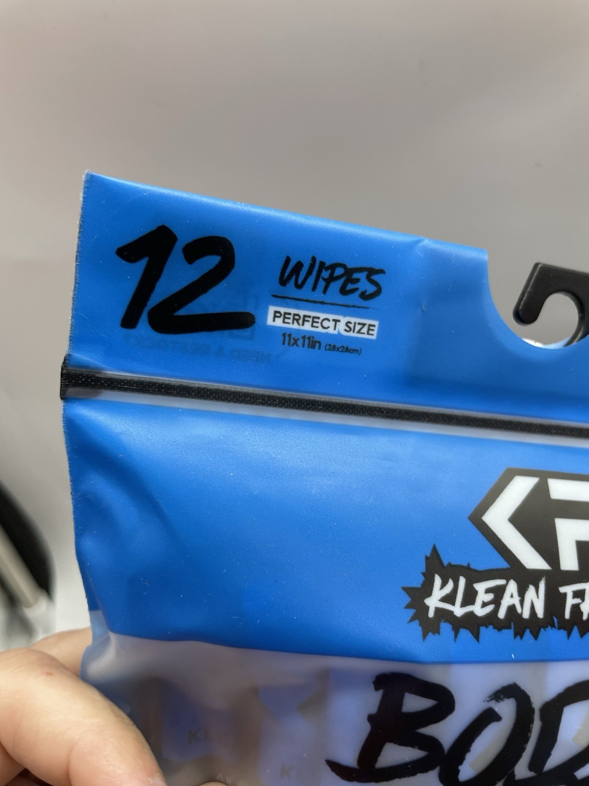 Klean Freak Disposable Rinse Free Scented Wet Wipes Body Cleaning Wipes 12-Pack