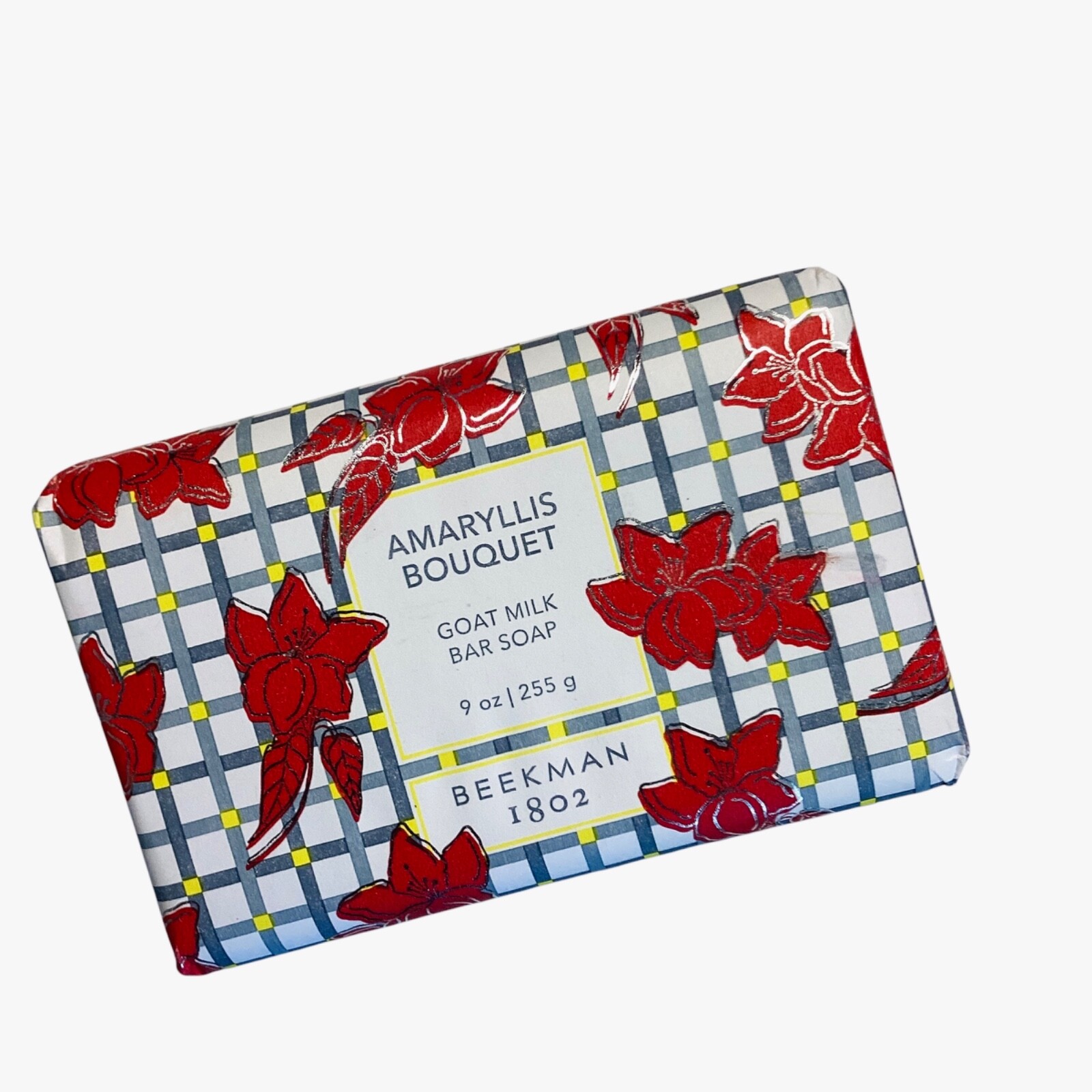 BEEKMAN 1802 AMARYLLIS BOUQUET PURE GOAT MILK SOAP – 9oz Size