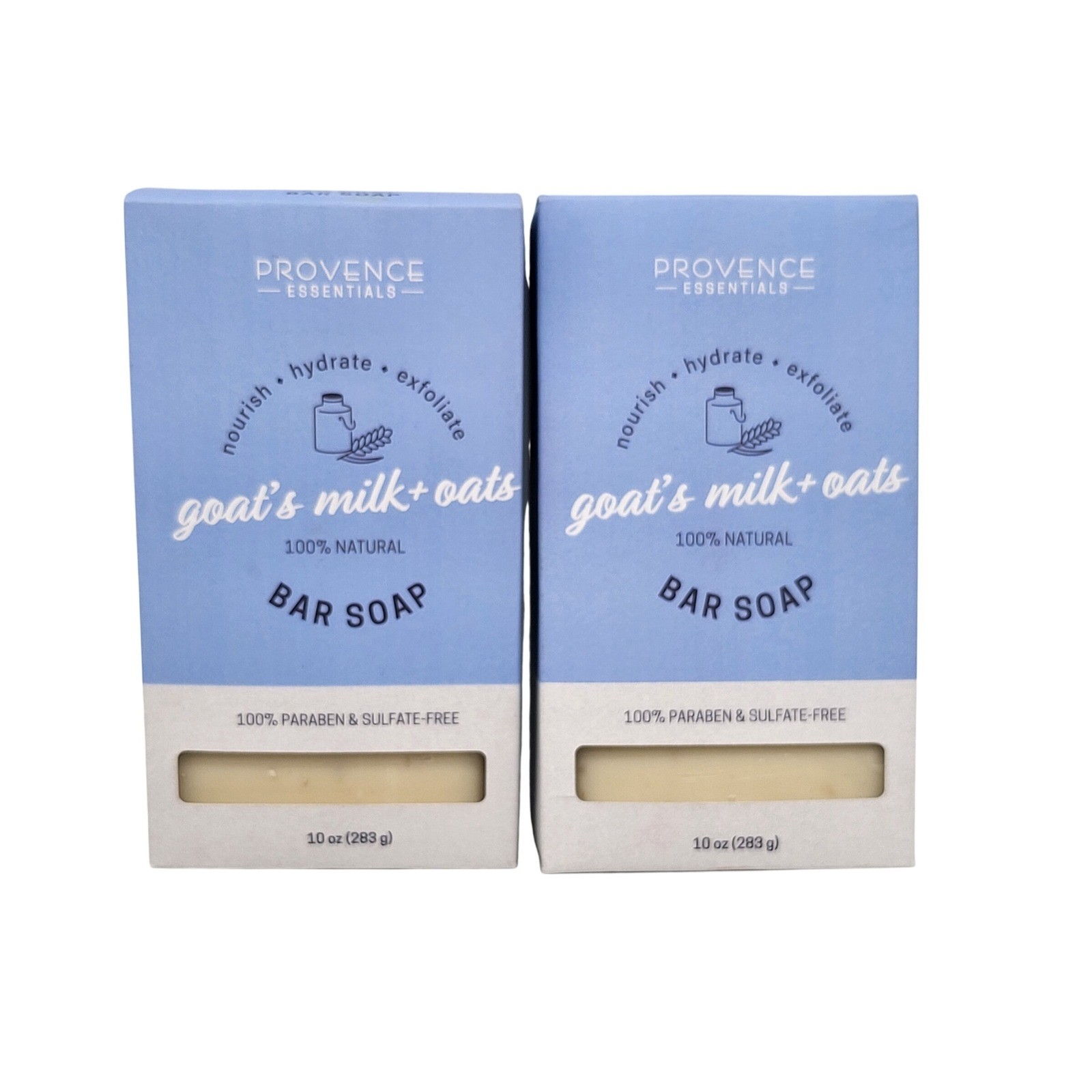 Provence Essentials Goat’s Milk + Oats Bar Soap 10 oz Natural Paraben Free