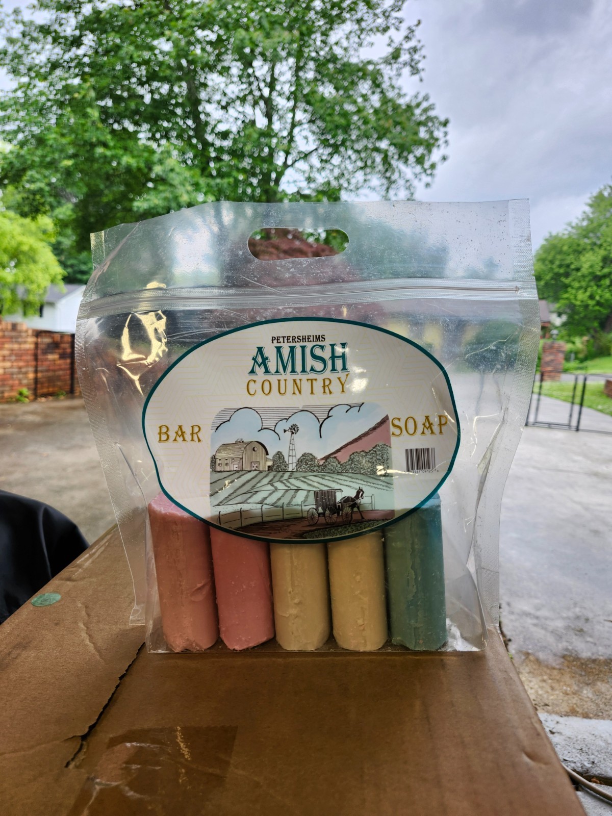 Petersheims Amish Country Bar Soap Multipack Assorted Colors Body & Hands