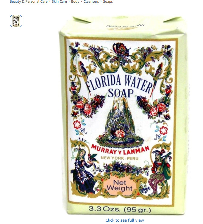 Florida Water Bar Soap 3.3 oz Pack of 2