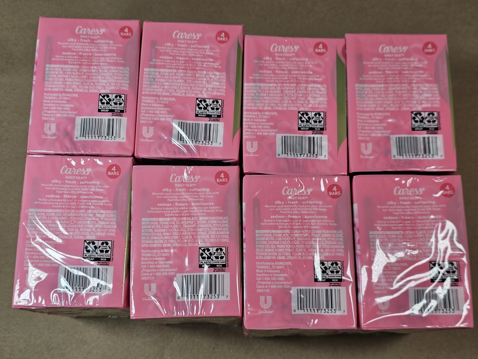 32 Pack Caress Silkening Beauty Bar, Daily Silk (3.75 oz, 32 ct.) Moisturizing
