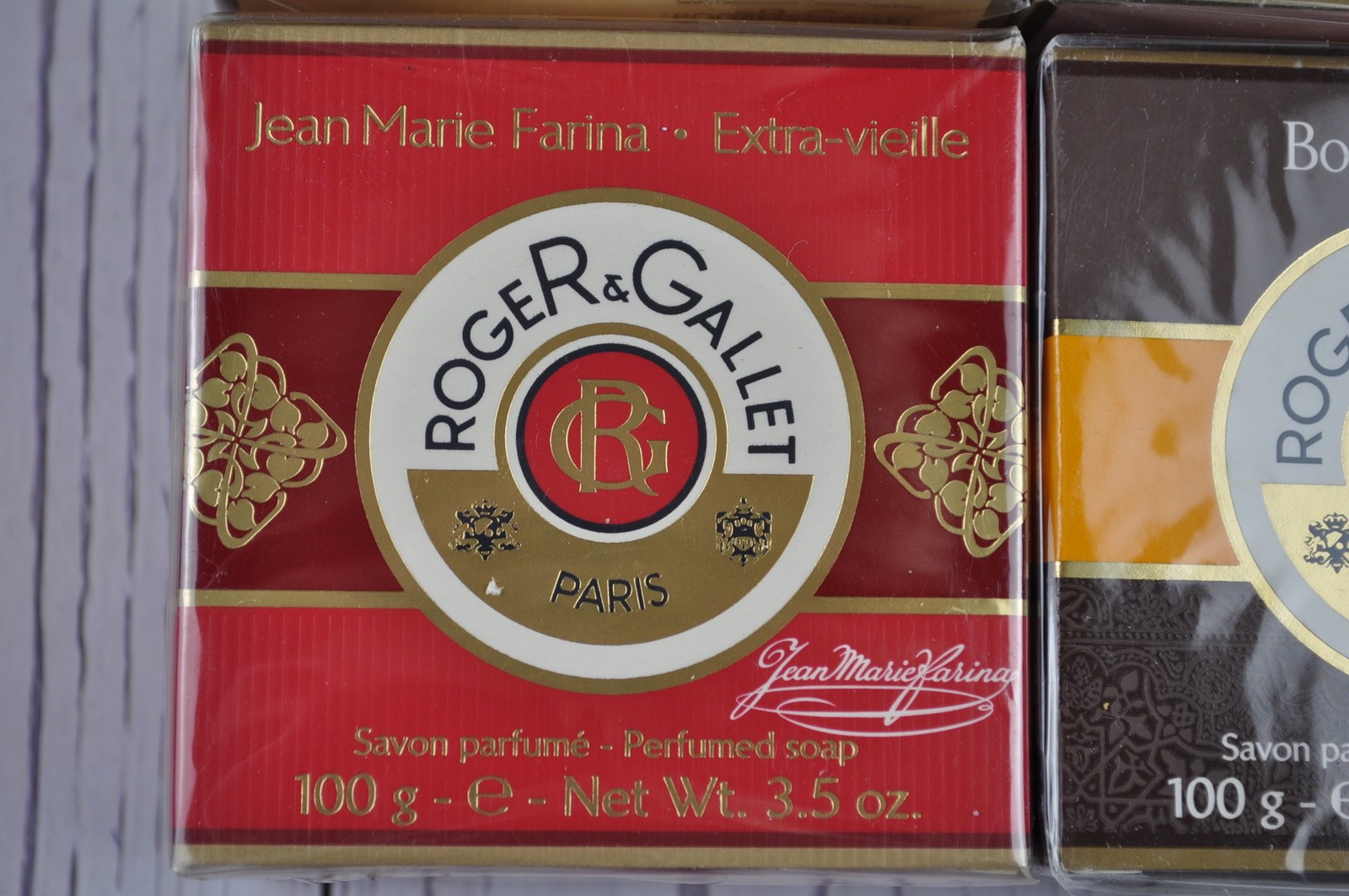 Roger & Gallet Paris Perfumed Soap Assorted Lot 4 Bars 3.5 Ounces NEW
