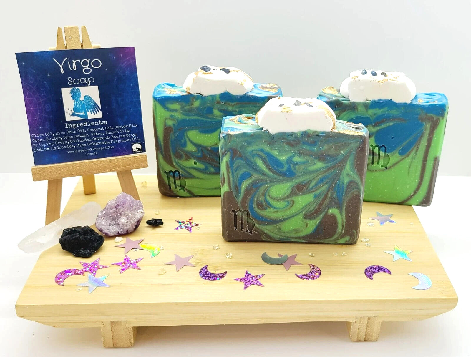 Virgo Zodiac Bar Soap | Astrology Gift for Virgo | Earth Sign Self Care